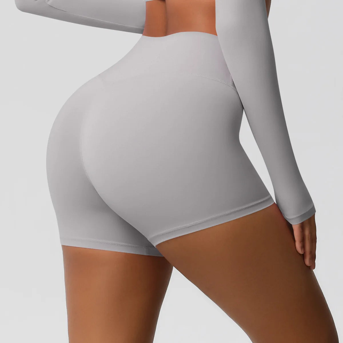 Seamless Impact Shorts Women Yoga Shorts Push Up Booty Workout Gym Shorts Fitness High Waist Sports Short Women Clothing