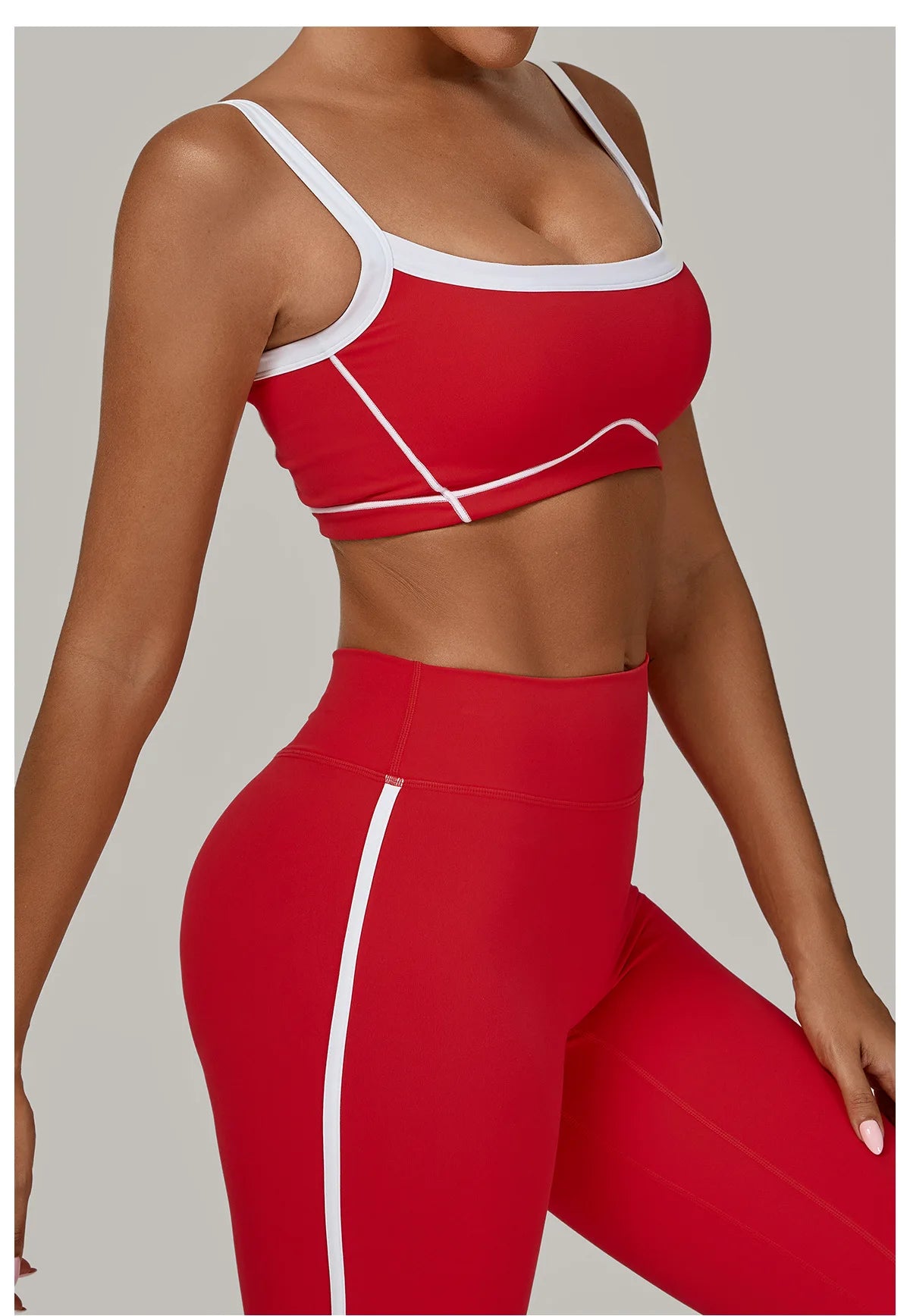 Patchwork Sports Bra Anti-Sweat Fitness Top Women Yoga Bra Shockproof Crop Top Push Up Sport Bra High Strength Gym Workout Top