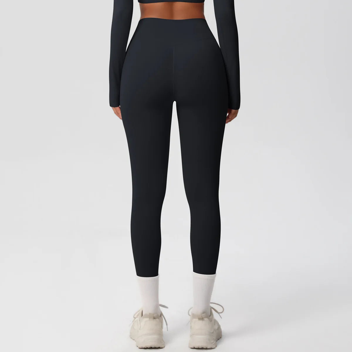 Leggings Female High Elastic Seamless Tights High Waist Butt Lift Sexy Fitness Pants Knit Slim Gym Running Yoga Leggings