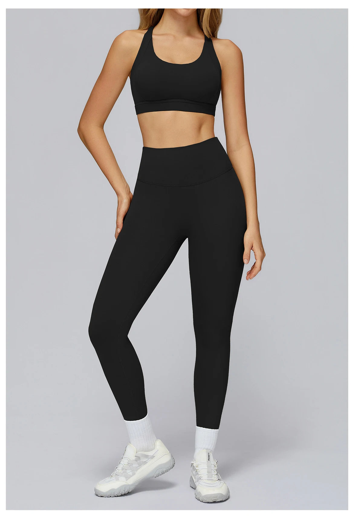 2PCS Yoga Suit Women Tracksuit Sports Bra High Waist Leggings Shorts Outfit Gym Set Fitness Workout Clothes Running Sportswear