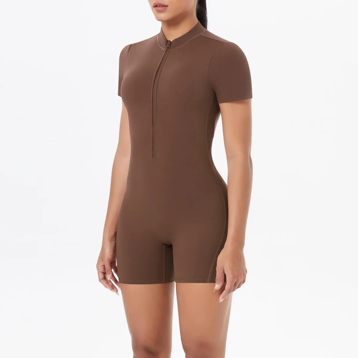 Gym Set Women Yoga Suit Sportswear Women Tracksuit Sports Jumpsuit Fitness Rompers Short Sleeves Push Up Set Workout Bodysuits