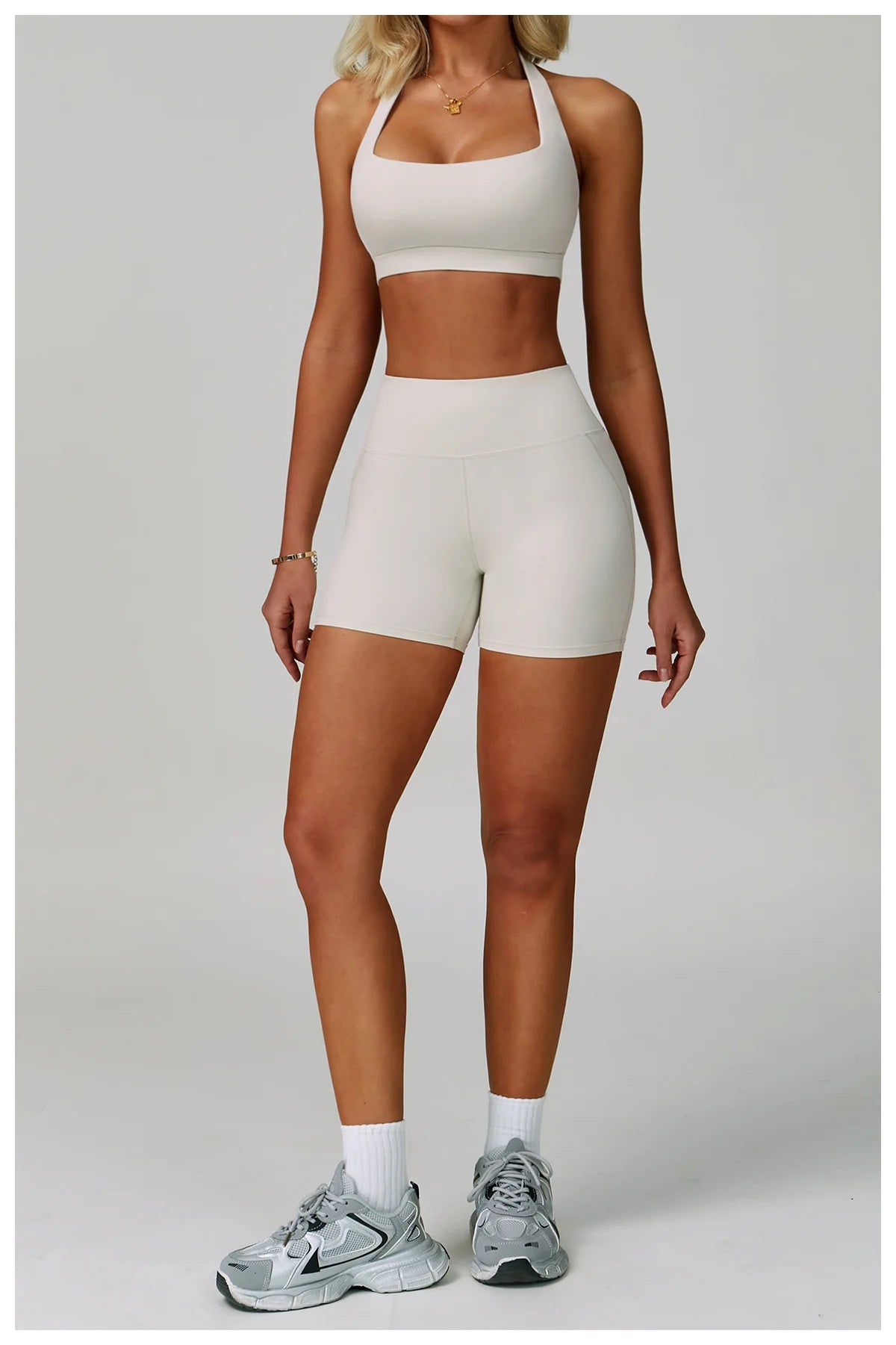 Impact Shorts Women Yoga Shorts High Waist Workout Lift Peach Butt Fitness Tight Gym Running Body Shaper Pants Casual Sportswear