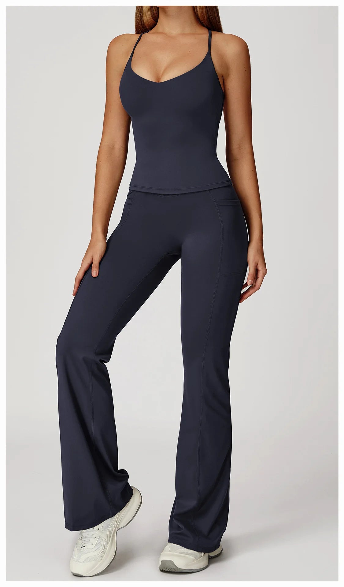 Women Tracksuit Yoga Set 2PCS Gym Workout Clothes for Female Push Up Bra High Waist Leggings Sexy Fitness Sportswear Sports Suit