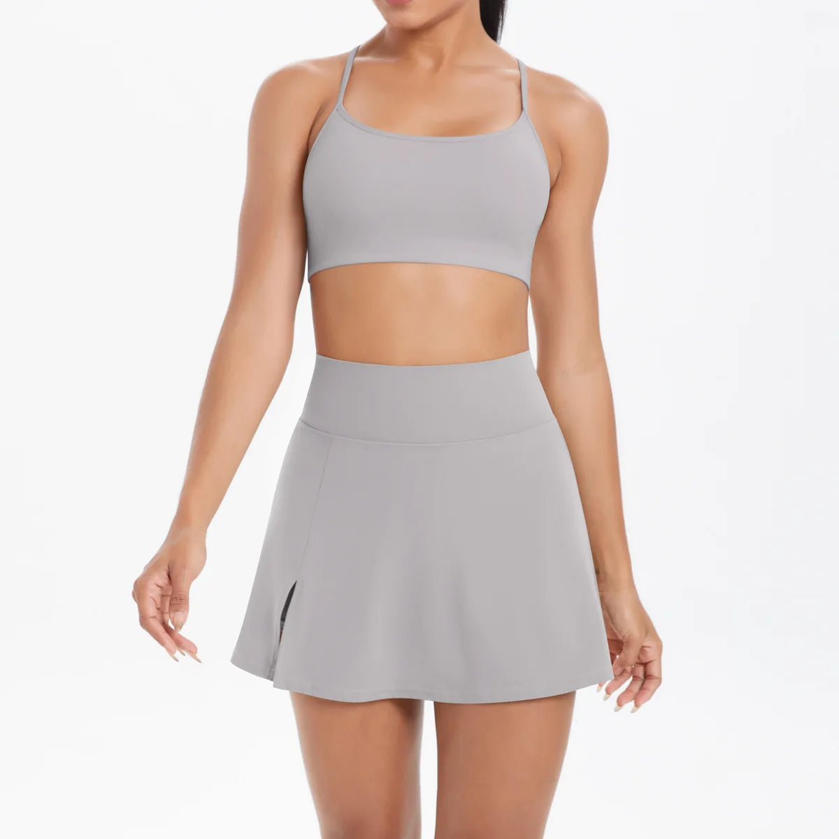 Yoga Outfits Women Tracksuit Sport Bras Shorts Workout Set Women Yoga Clothes Fitness Yoga Short Skirt Gym Set Yoga Sets