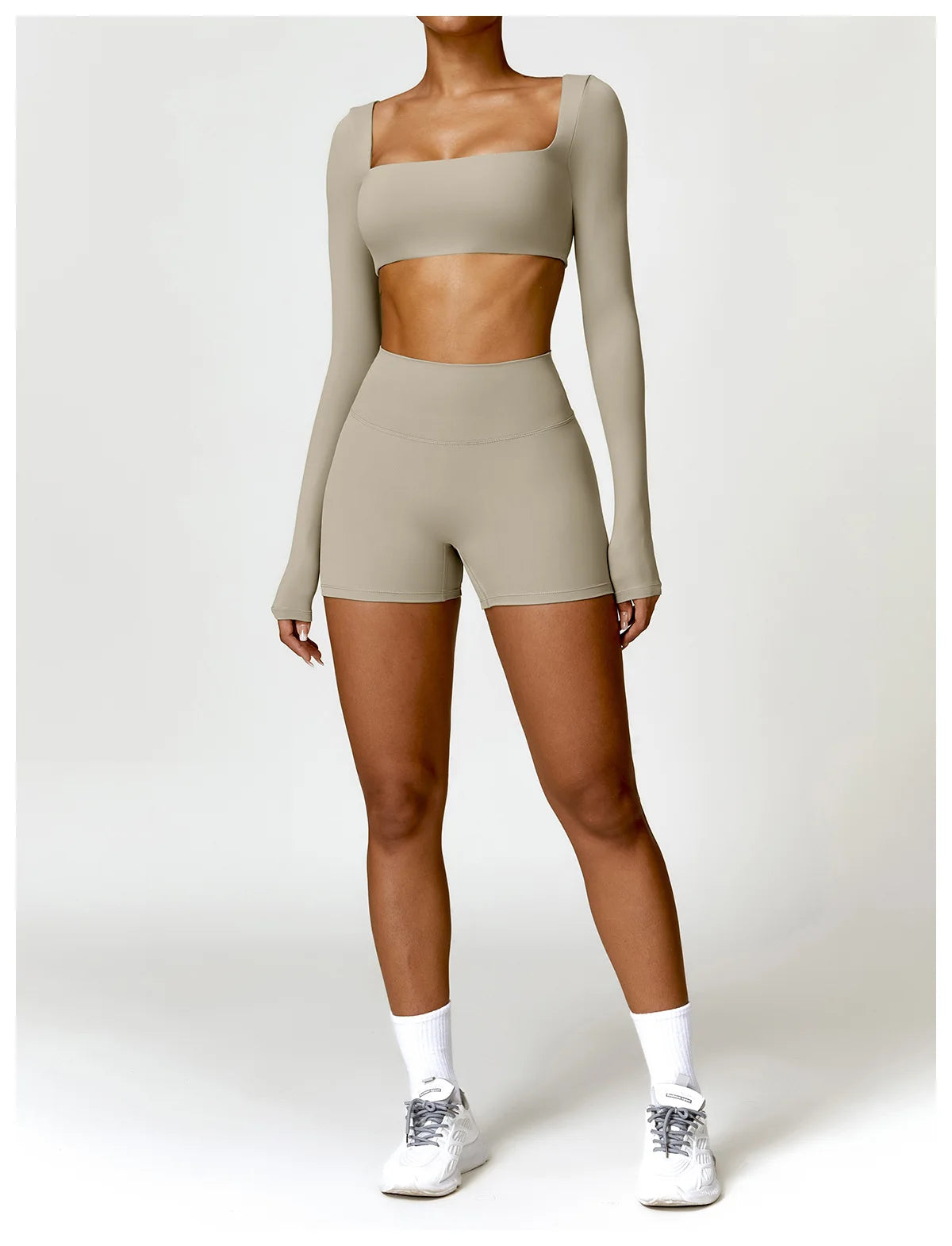 Women Sports Short Yoga Legging Shorts Squat Proof High Waist Fitness Tight Shorts Cycling Running Push Up Workout Gym Shorts