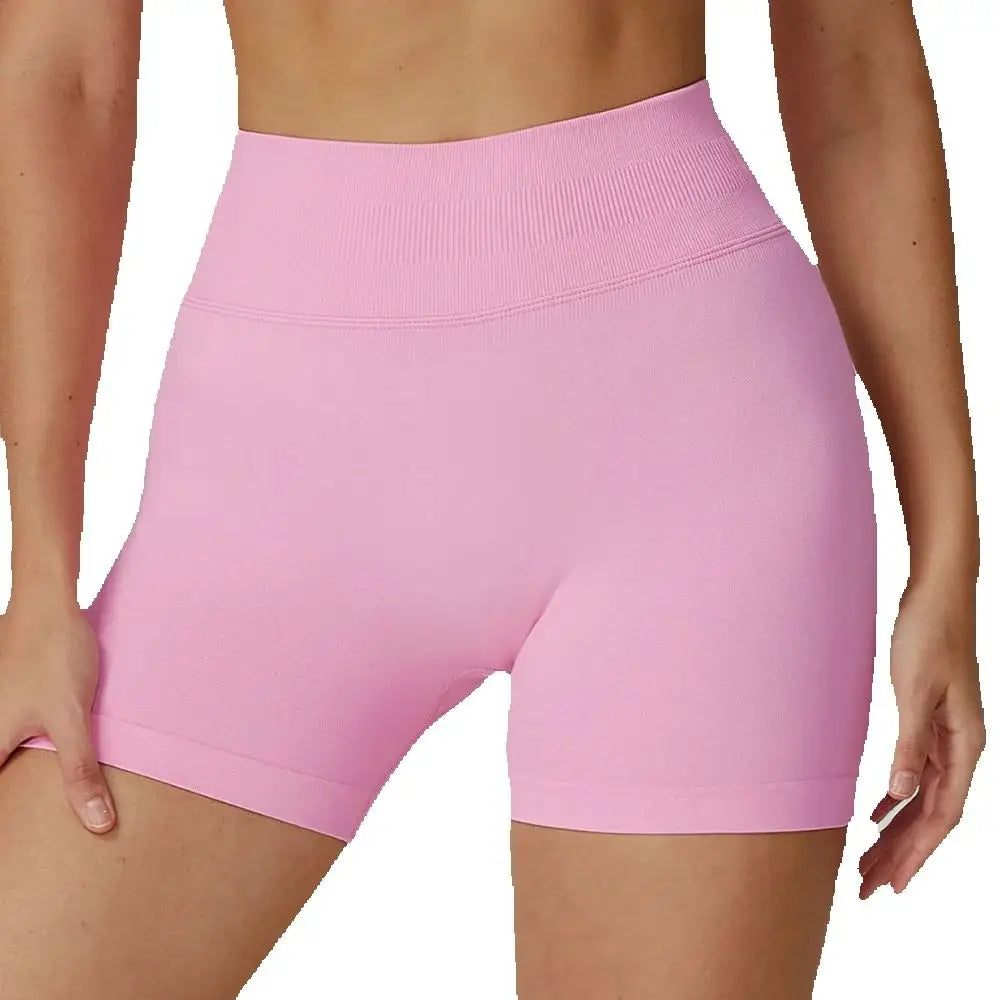 Seamless Running Impact Sports Shorts Women Buttock Lift Gym Leggings Women Cycling Slim Workout Shorts High Waist Yoga Shorts