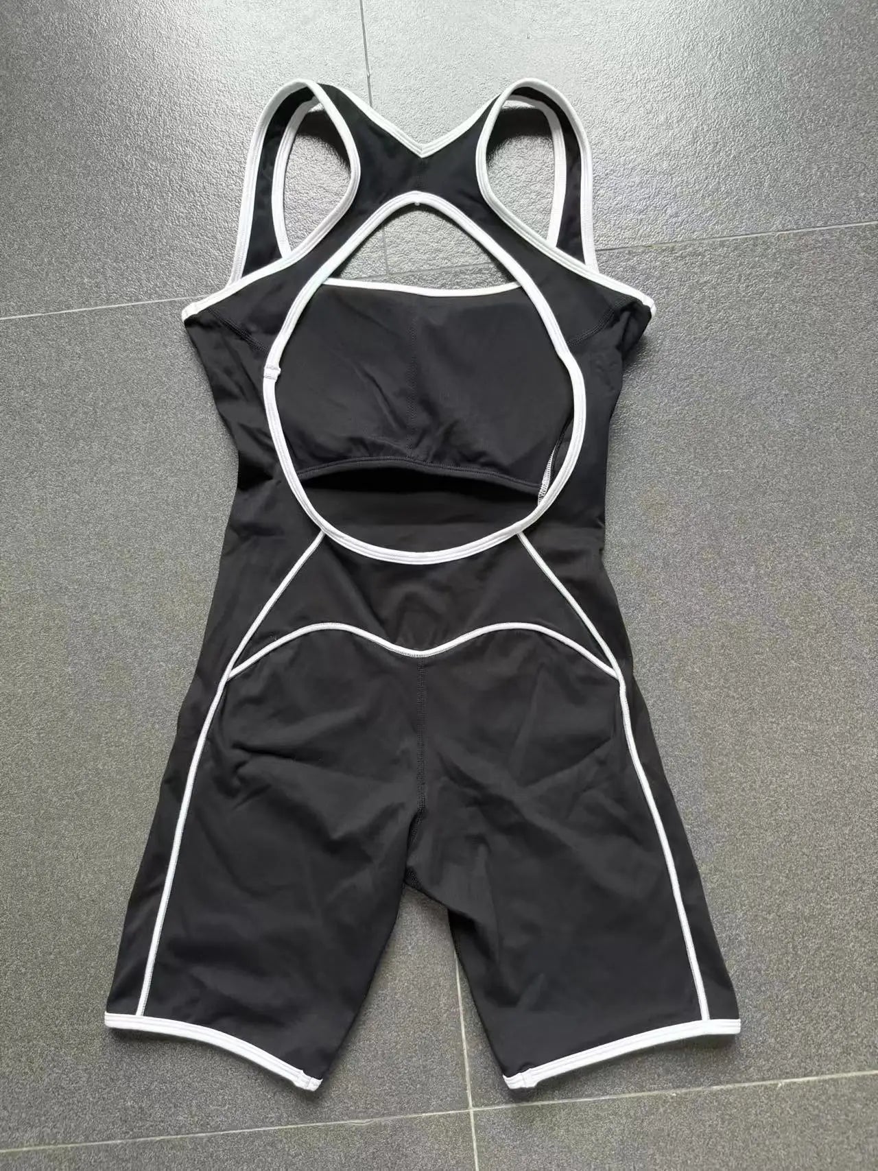 Color Blocked Gym Set Women Tracksuit Yoga Suit Sportswear Women Sports Jumpsuit Fitness Rompers Female Push Up Workout Bodysuit