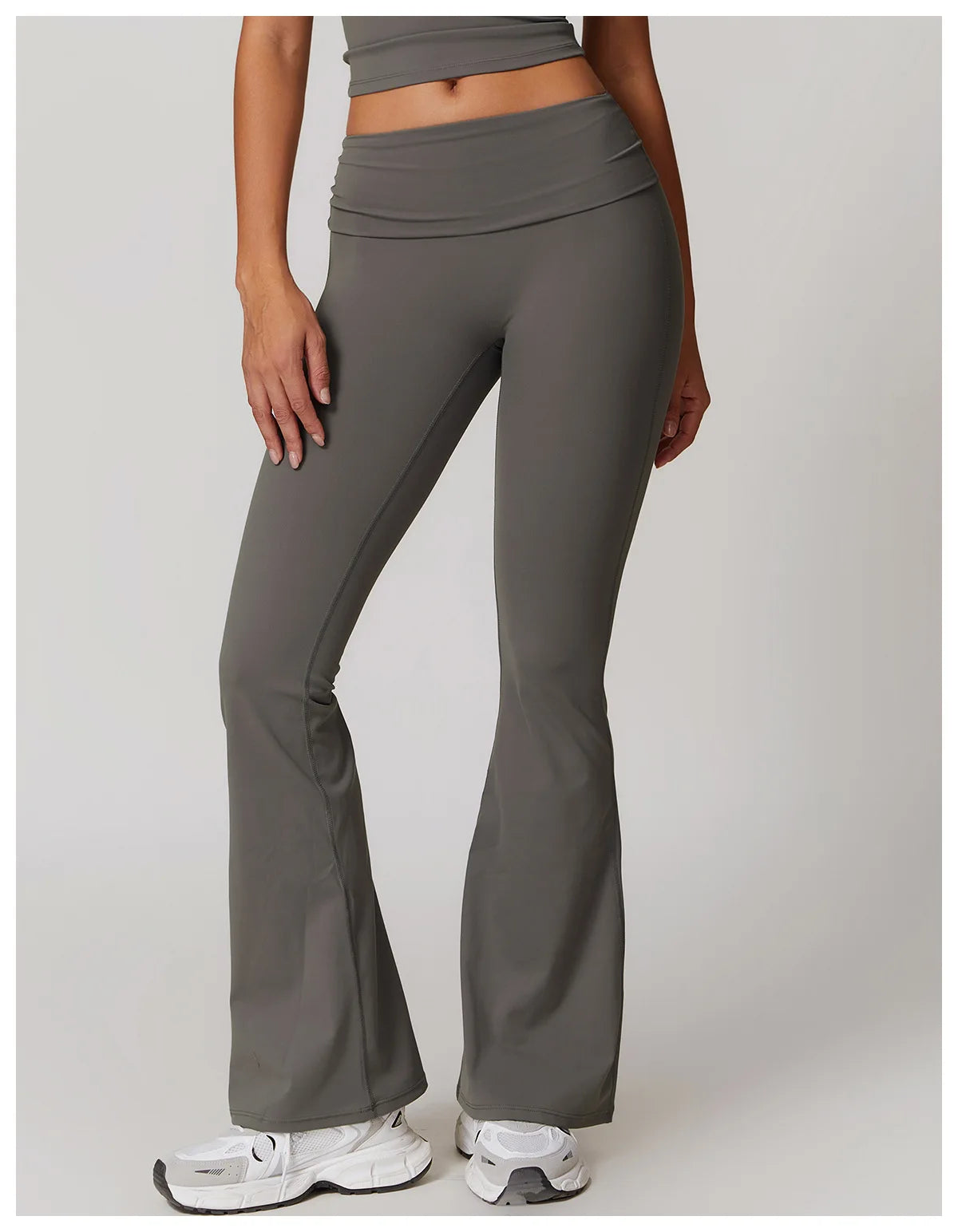 Yoga Pants Gym Leggings Women Bell-bottoms High Waist Push Up Sport Tights Running Cycling Fitness Workout Leggings Gym Clothing