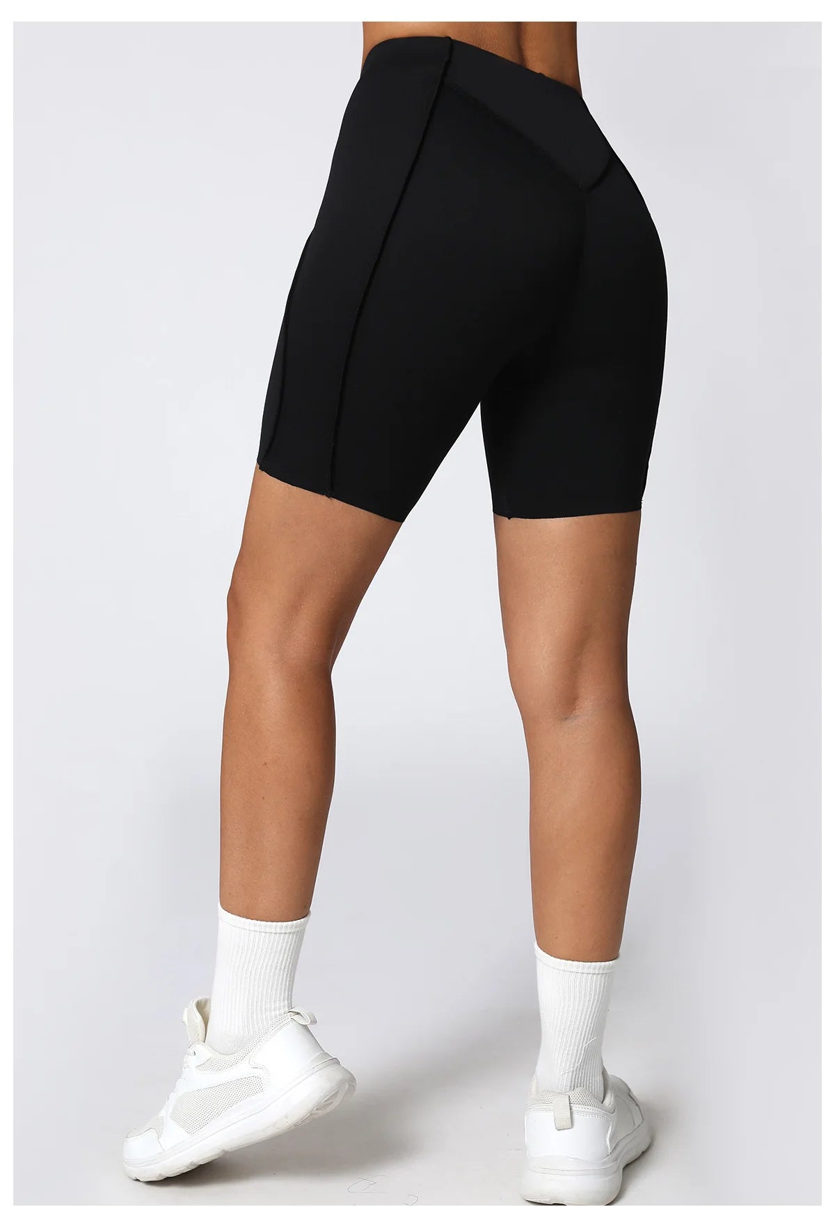 Impact Yoga Shorts High Waist Workout Fitness Lift Peach Butt Fitness Tights Gym Running Body Shaper Pants Casual Sportswear