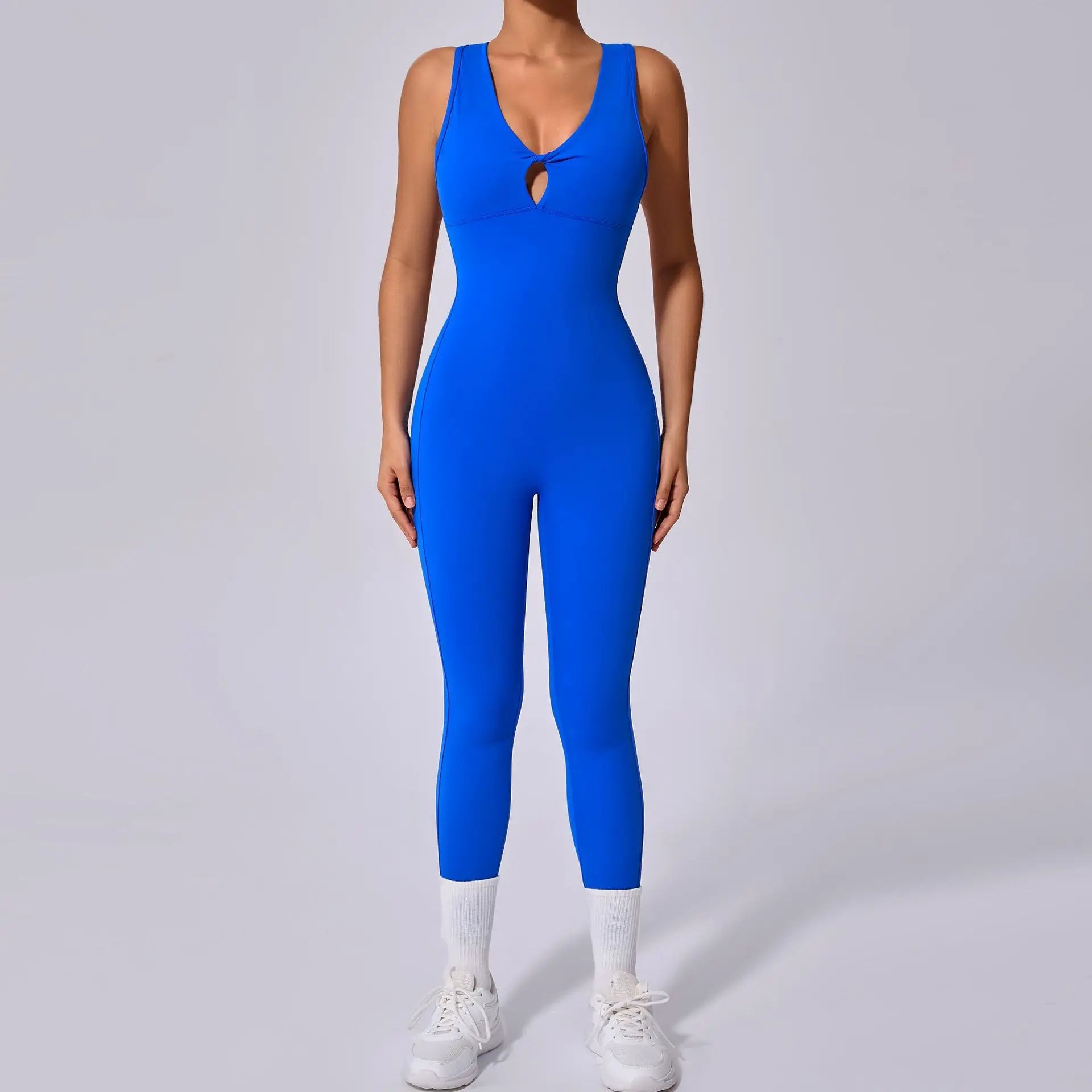 Backless Yoga Jumpsuits Sports Fitness One-Piece Yoga Sleeveless Workout Clothes Running Sportswear Tight Training Tracksuits