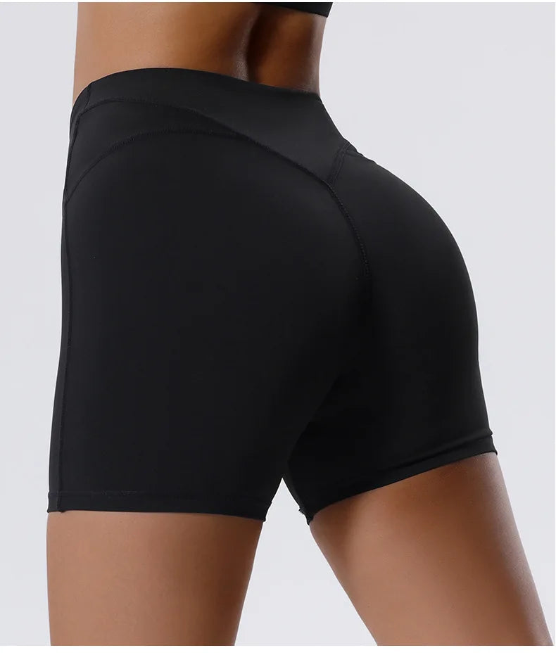Summer Shorts for Women Yoga Shorts Running Push Up Workout Tights Gym Shorts Fitness High Waist Sports Short Women Clothing