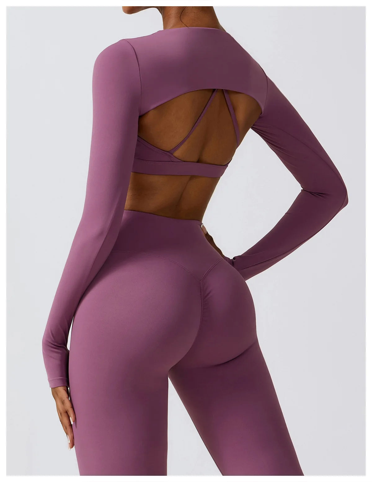 Sports Camisole Yoga Long Sleeved 1 Piece Shawl Yoga Top Nude Fitness Yop Gym Push Ups Workout Tops Running Sports Smock