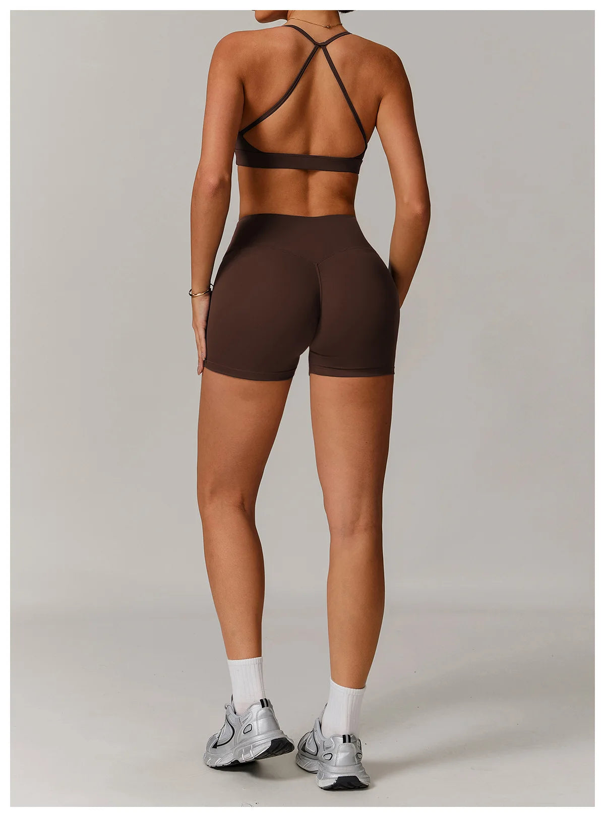 Shorts Gym Women Sports Shorts High Elasticity Yoga Clothing Absorbent Short Sets Push Up Pants Cycling Jogging Fitness Legging