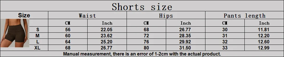 Women Shorts Workout Sports Shorts For Women Cycling Jogging Fitness High Waist Push Up Gym Shorts Leggings Women Yoga Clothing