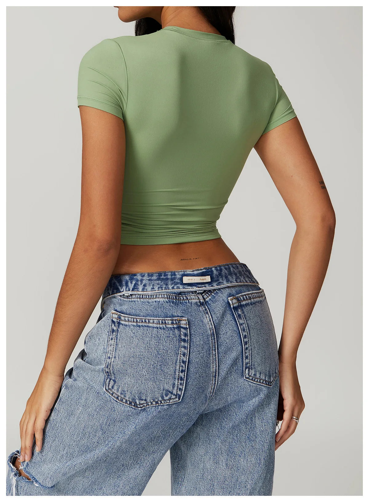 Women Yoga T-Shirt Sports Gym Cropped Tops Gym Training Shirt Fitness Short Sleeve Yoga Running Workout Tracksuit Short sleeved