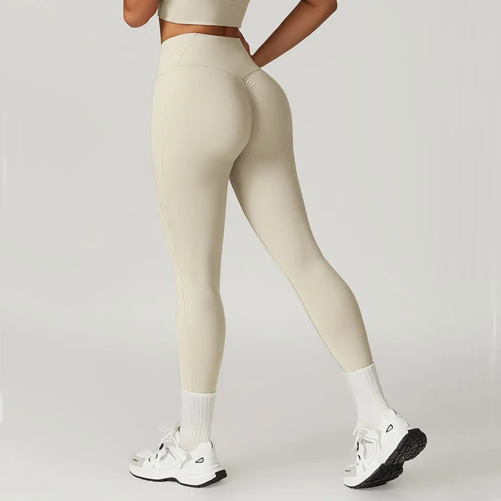 Yoga Pants Leggings Hips Lifting Gym Leggings Sport Pants Women High Waist Fitness Leggings Bubble Butt Workout Running Tights