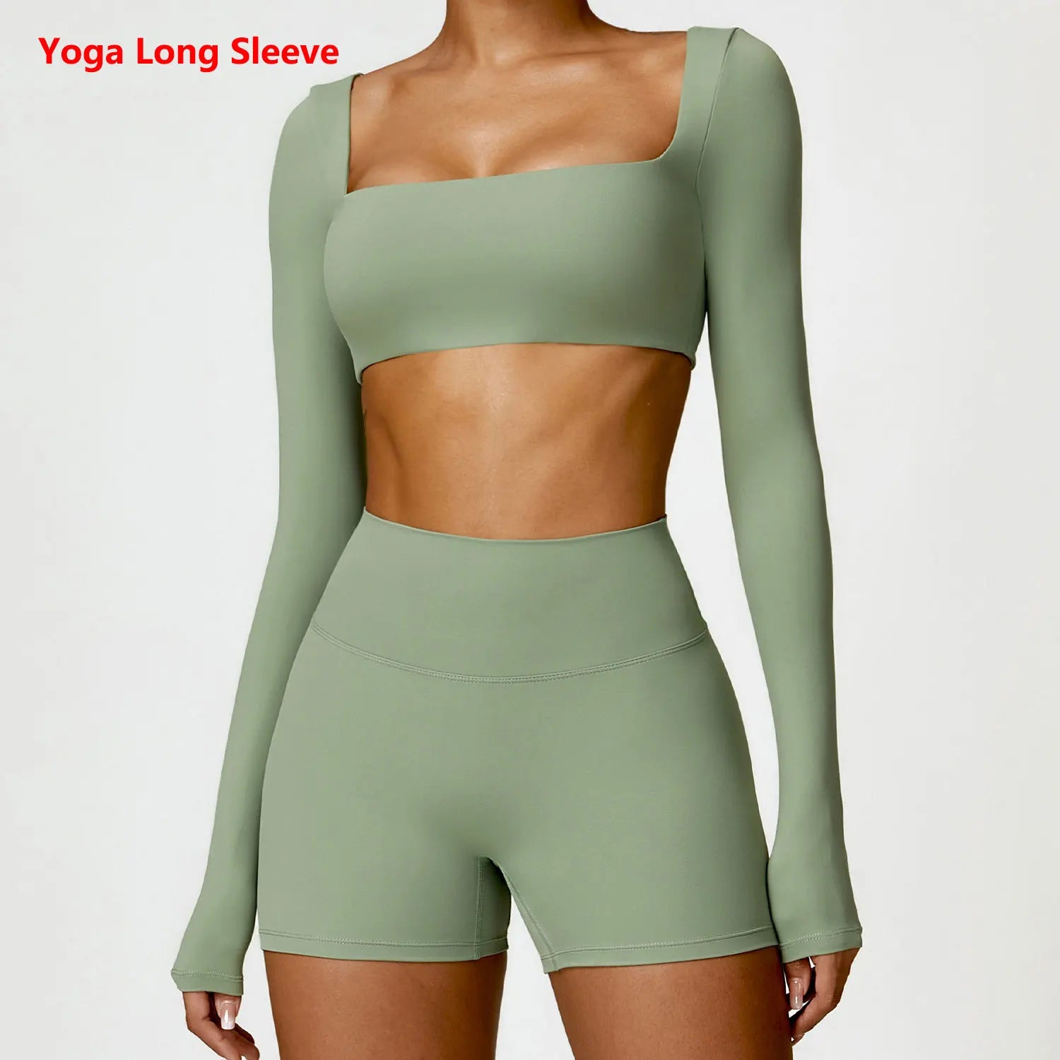 Winter Yoga Long sleeved Women's Outdoor Running Fitness Wear T-shirt Long sleeved Yoga Shirt Gym Push Up Workout Sports Top
