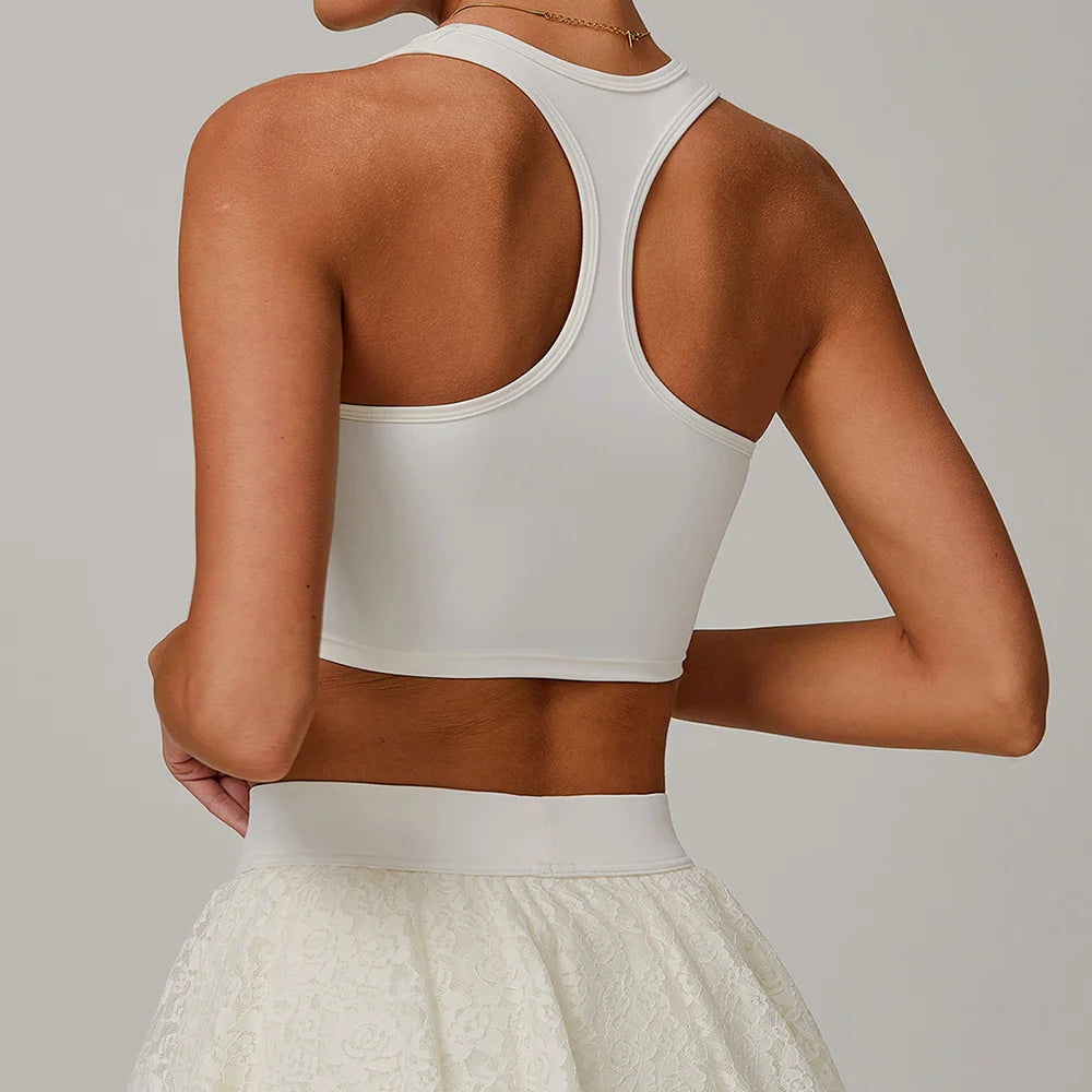 Women Sports Bra Lace Top Push Up Fitness Yoga Underwear Sport Tops For Women Breathable Running Vest Bralette Gym Wear Female
