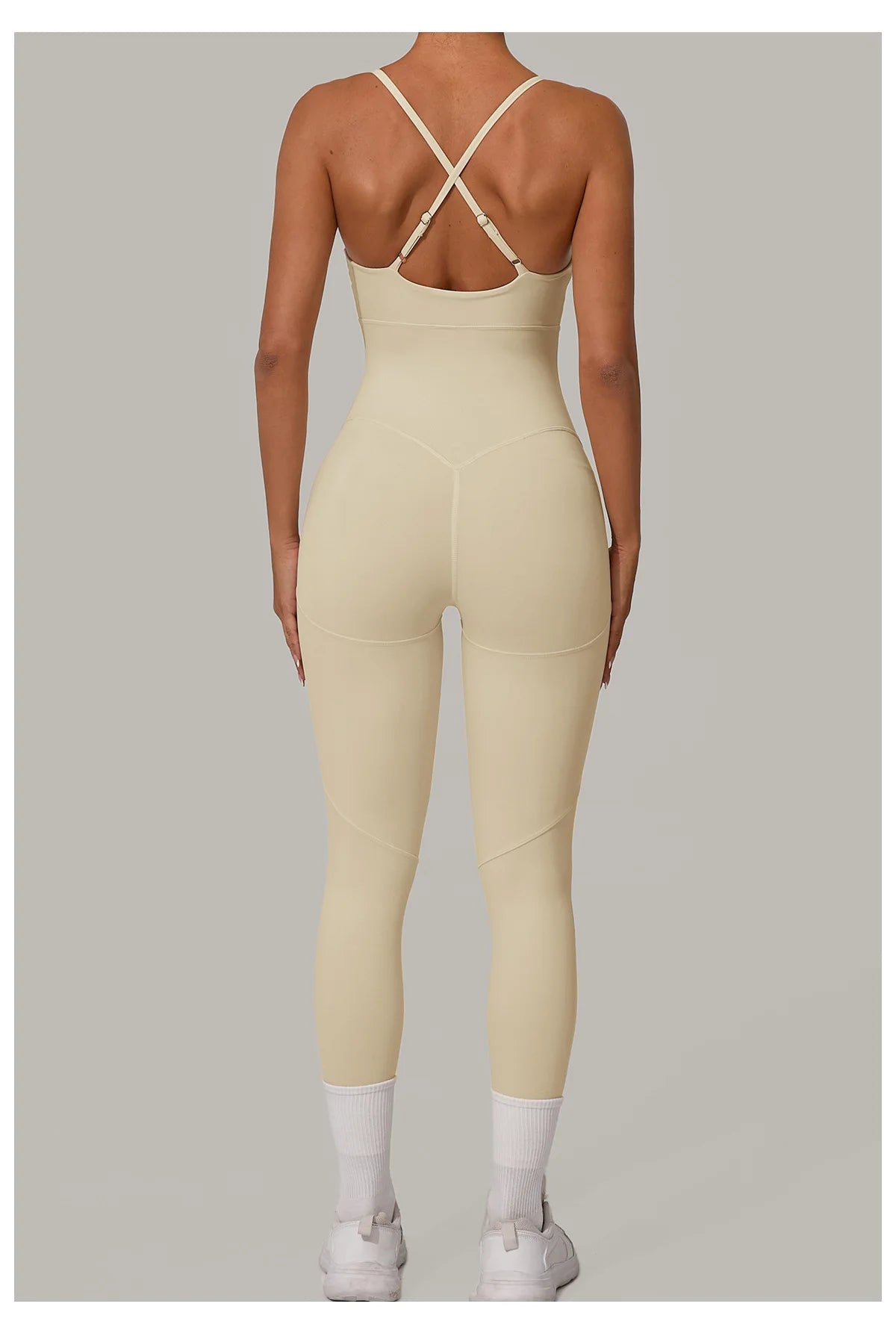 Women's Tracksuit Jumpsuits One-Piece Suit Sleeveless Yoga Set Gym Push Up Workout Clothes Fitness Bodysuit Sportswear Rompers