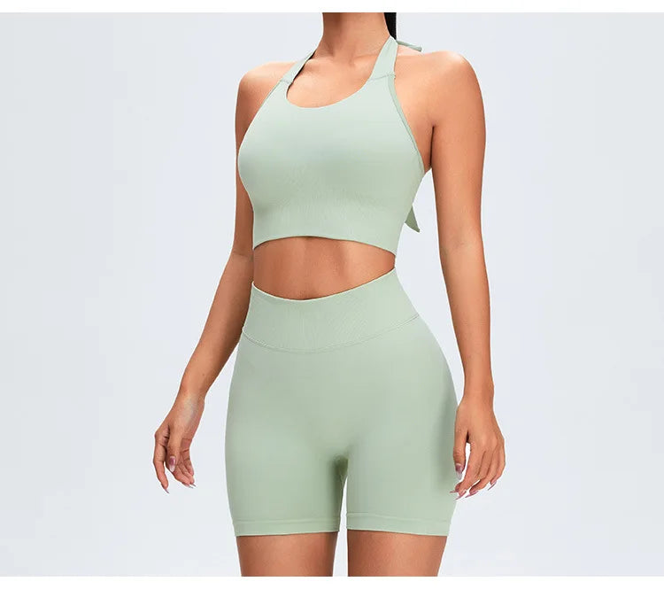 High Waist Seamless Shorts Women Scrunch Butt Yoga Shorts Push Up Gym Shorts Athletic Booty Fitness Workout Short Women Clothing