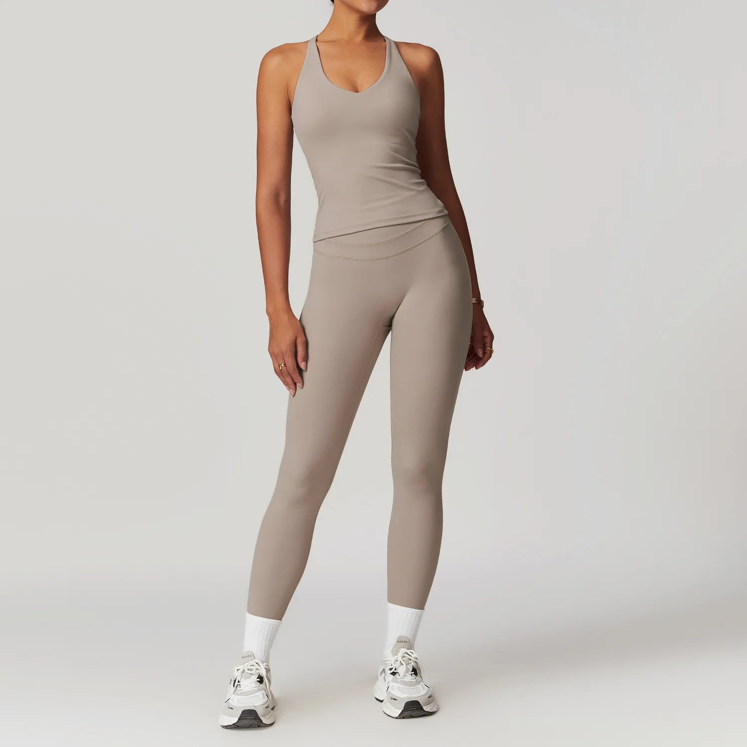 Yoga Suit 2PCS Sports Set Women Quick-Drying Gym Set Women Tracksuit Running Workout Short Sleeves Sports Yoga Clothing