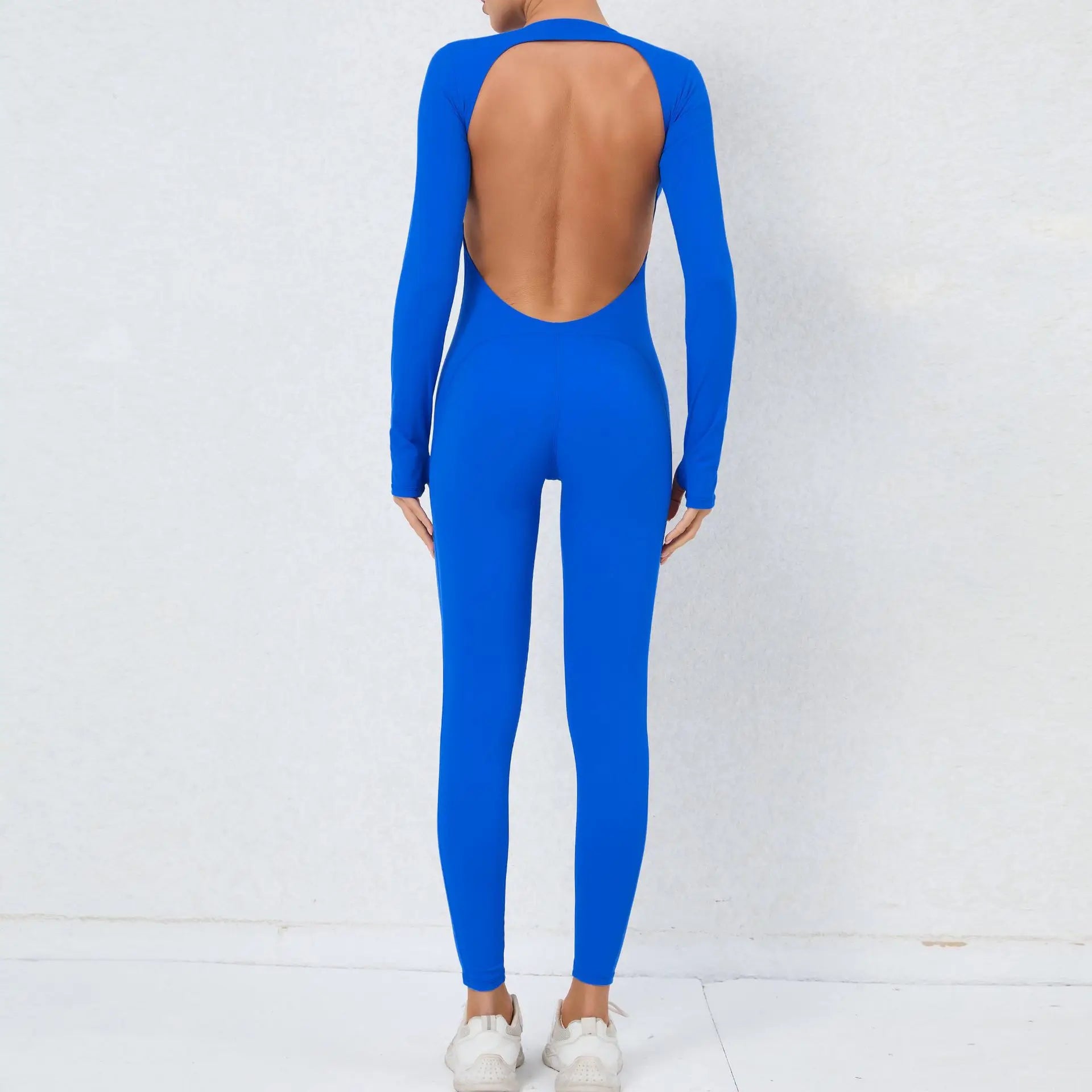 Jumpsuit Gym Yoga Set Women Long Sleeves Sportswear Women Tracksuit Sport Fitness Rompers Female Push Up Workout Bodysuit
