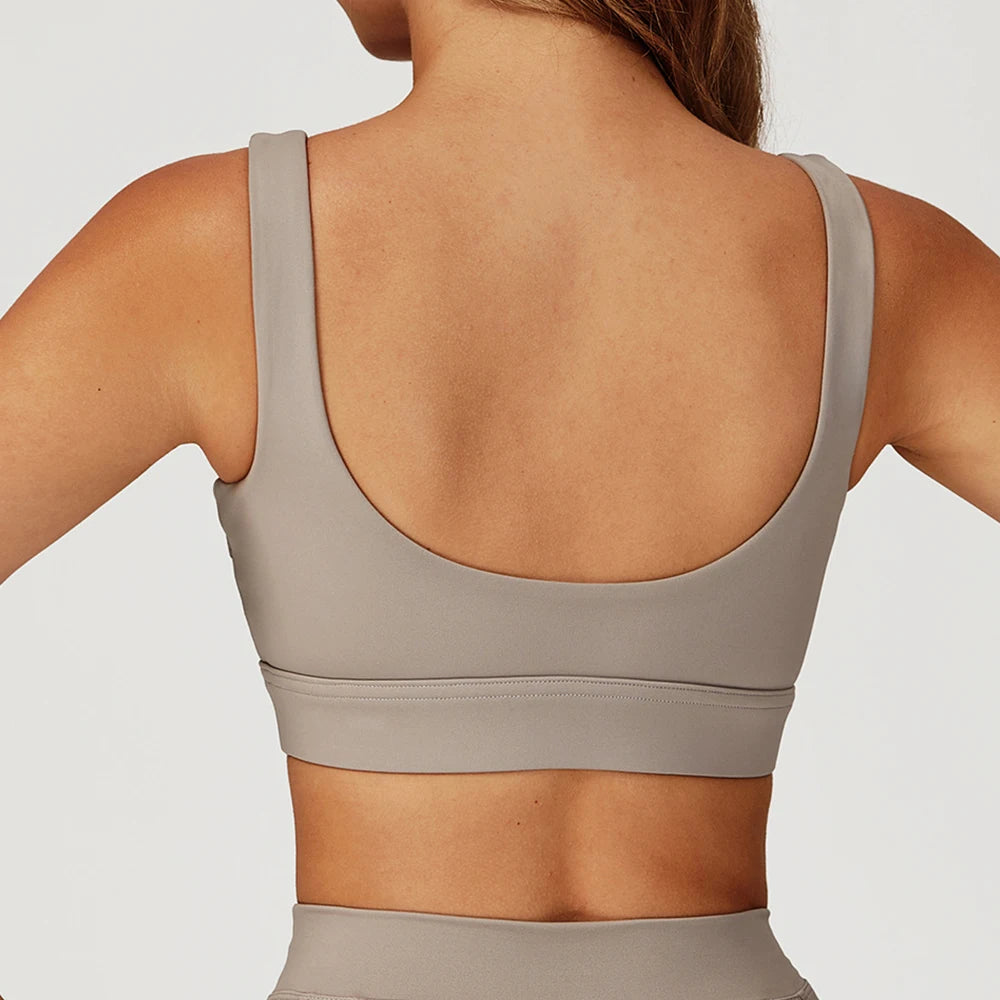 Sports Underwear Women Bra Top Push Up Fitness Yoga Bra Sport Tops For Women Breathable Running Vest Bralette Gym Wear Female