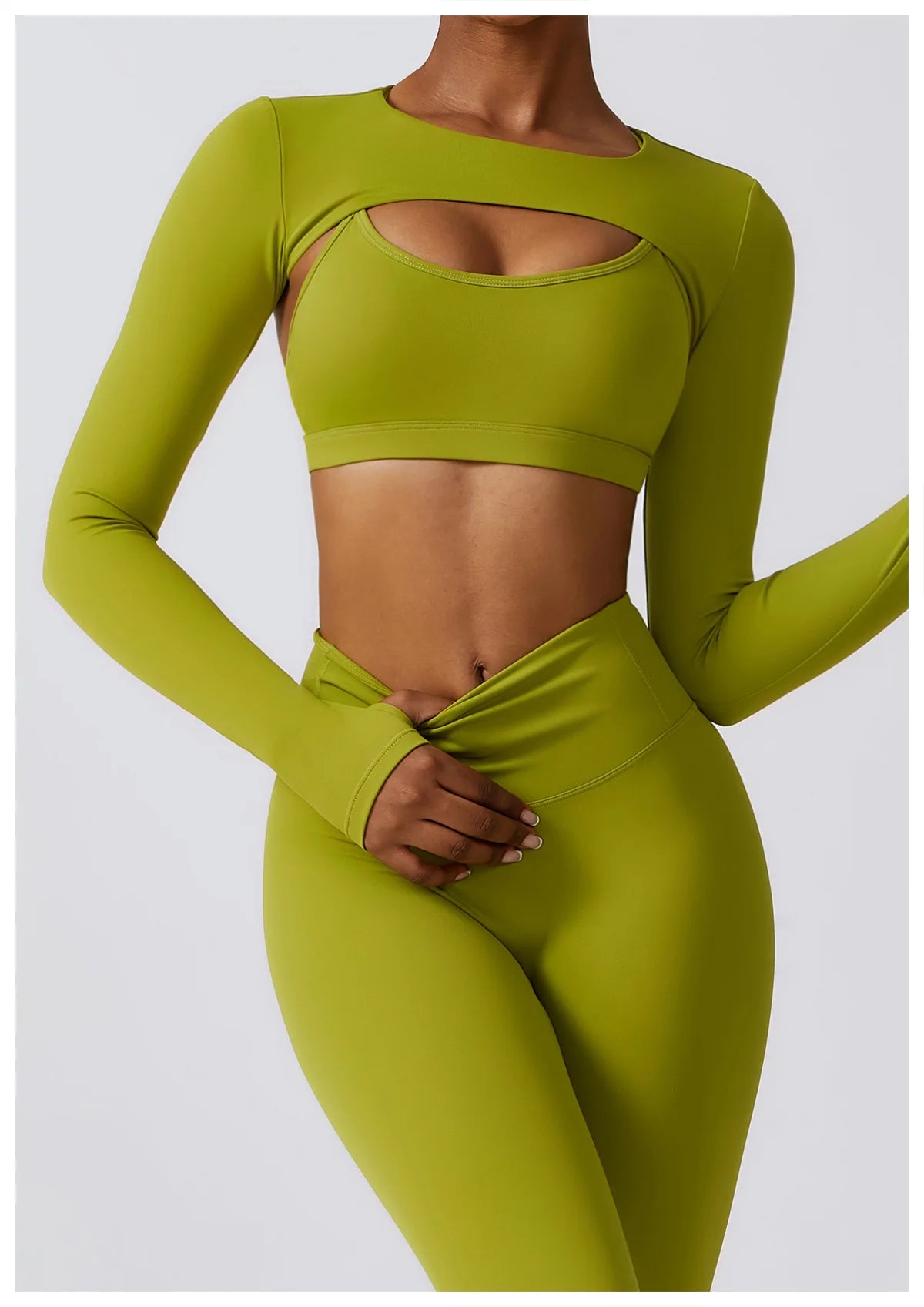 Sports Camisole Yoga Long Sleeved 1 Piece Shawl Yoga Top Nude Fitness Yop Gym Push Ups Workout Tops Running Sports Smock