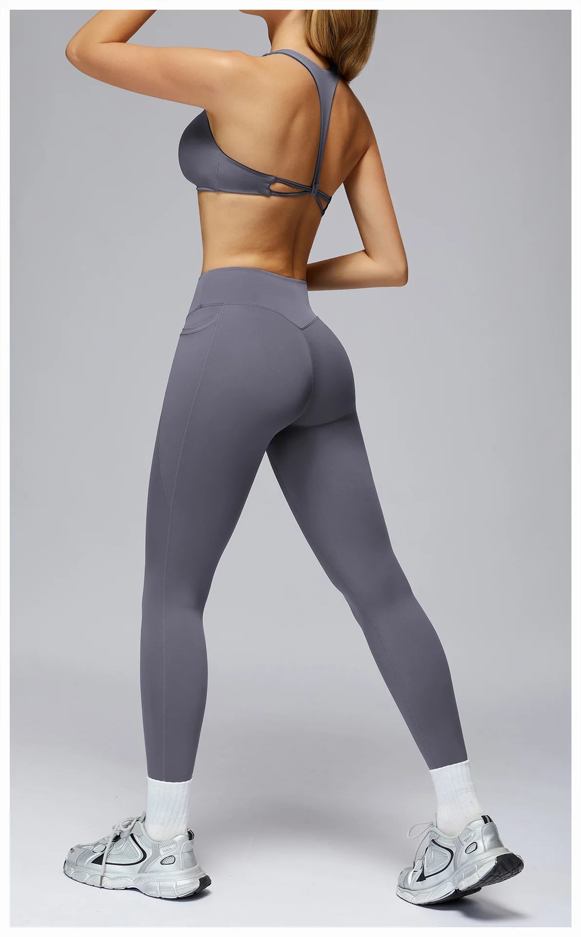 High Intensity Sports Underwear Women Shockproof Sagging Resistant Yoga Vest Fitness Bra Integrated Professional Running Gym Top