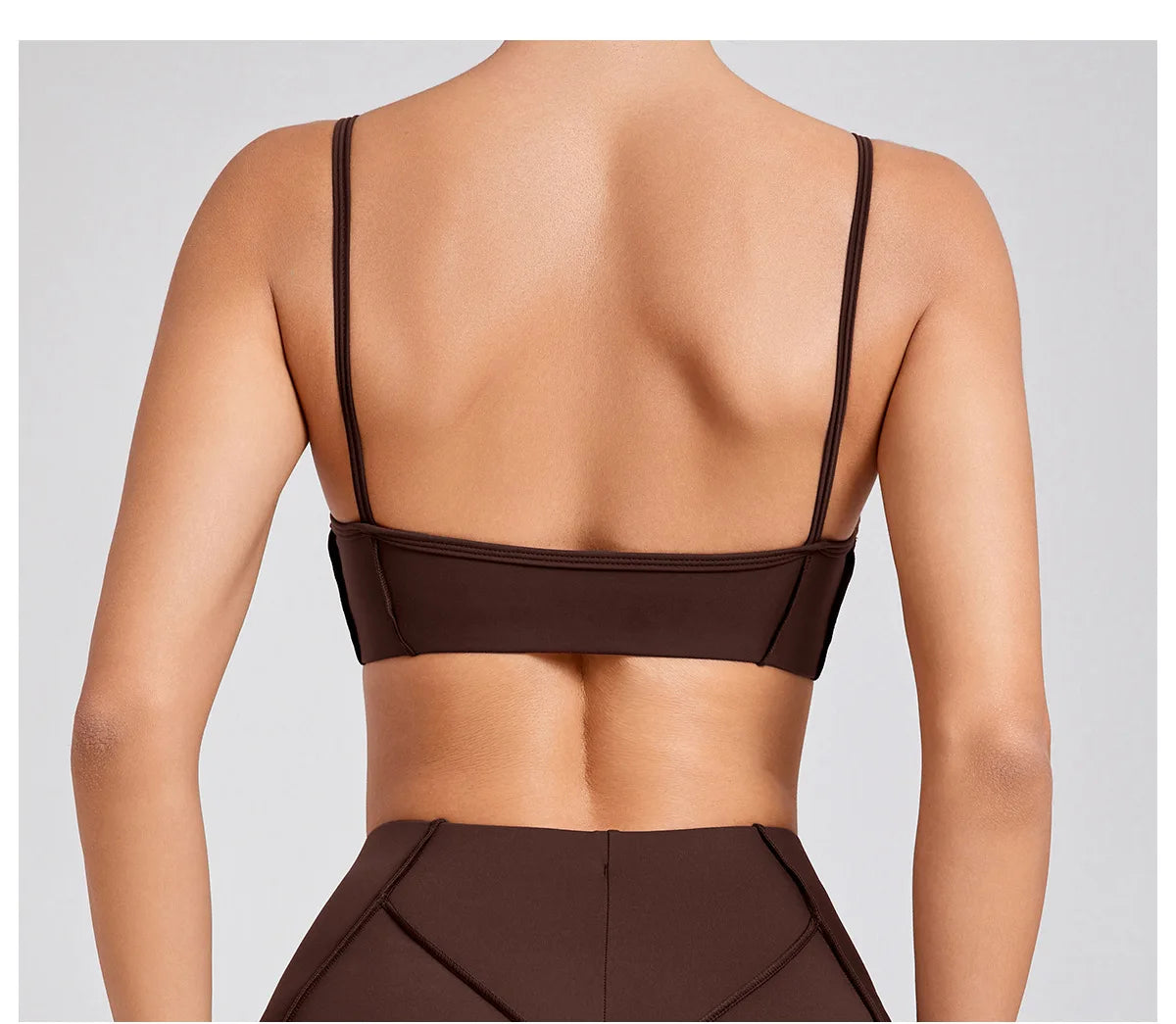 Sports Bra Anti-Sweat Fitness Top Women Yoga Bra Shockproof Crop Top Push Up High Strength Sport Bra Breathable Gym Workout Top