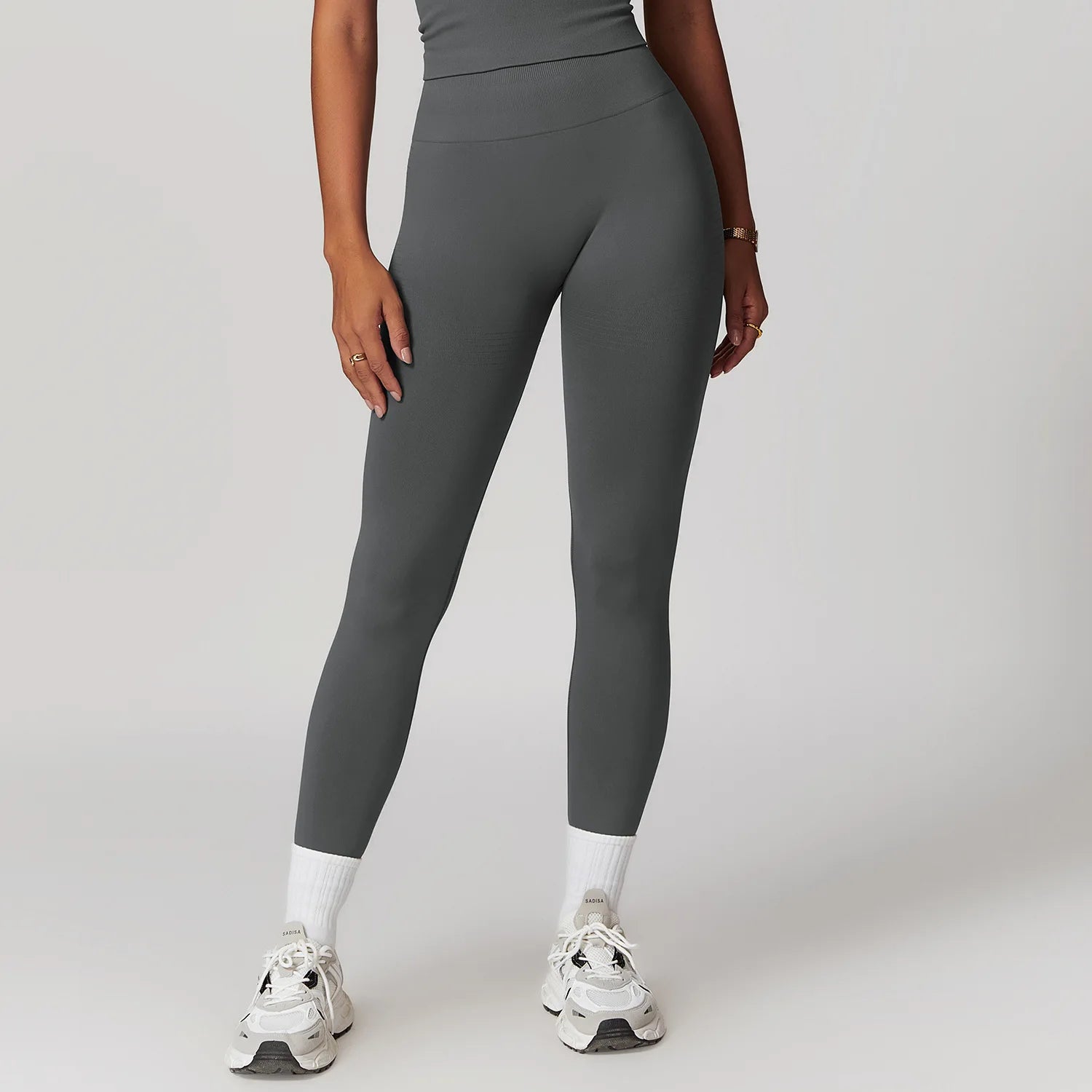 High Waist Seamless Leggings Women Fitness Running Yoga Pants Ribbed Leggings Energy Gym Tights Leggings Casual Workout Leggings