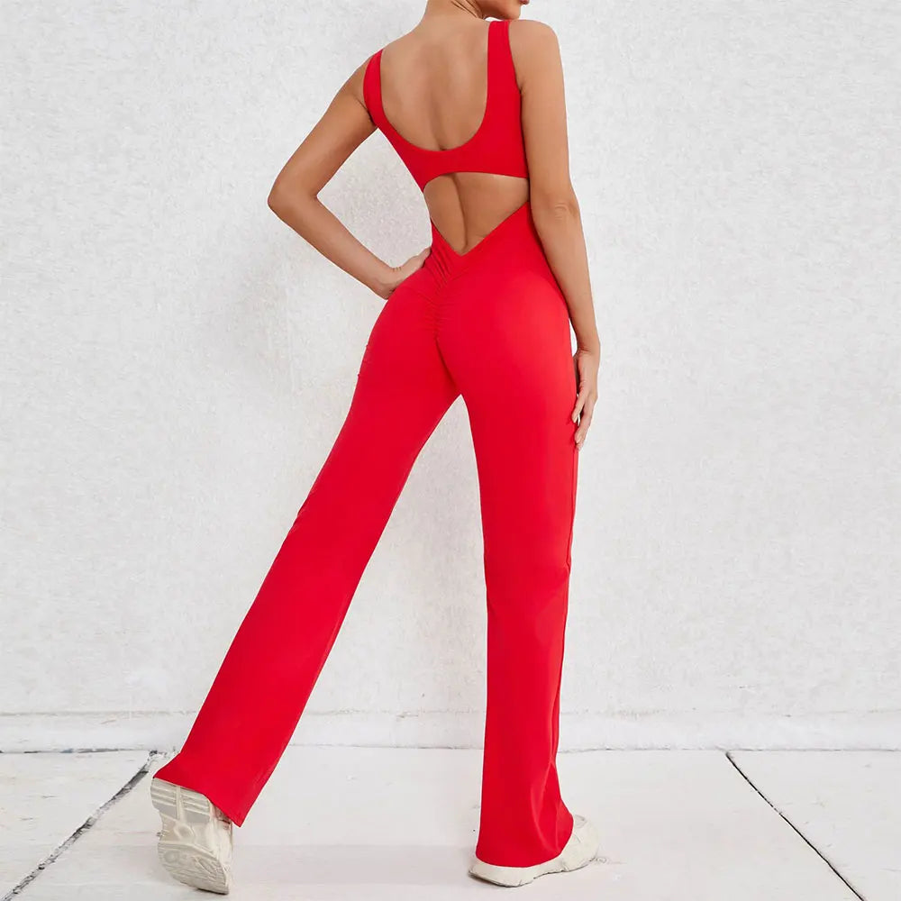 Jumpsuit Women Tracksuit Gym Set Training Yoga Suit Sportswear Women Jumpsuit Fitness Rompers Stretch Workout Bodysuits