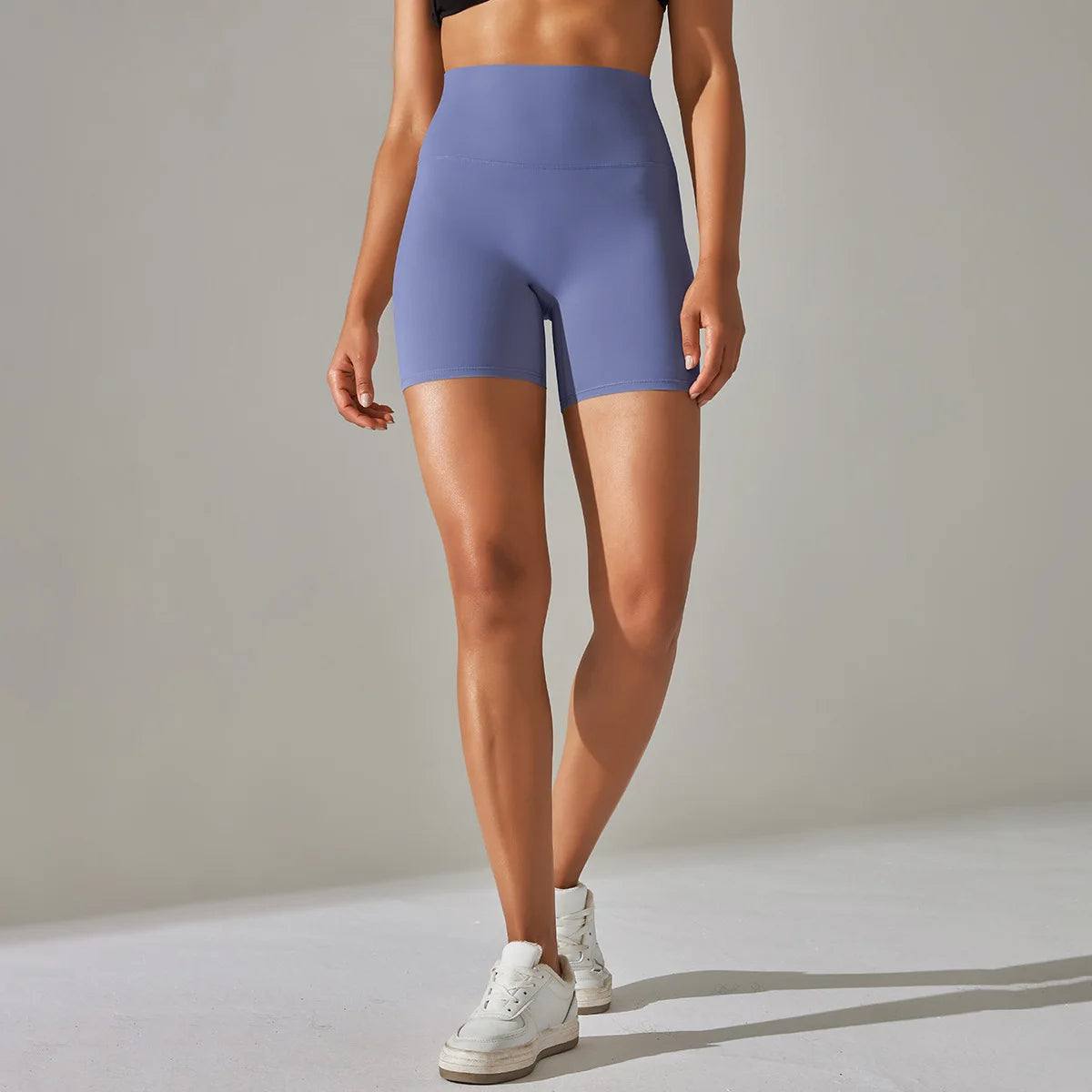 Seamless Yoga Shorts Women Fitness Shorts Running Cycling Shorts Breathable Sports Leggings High Waist Summer Workout Gym Shorts