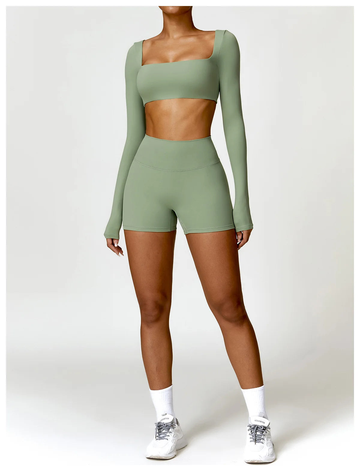 Women Sports Short Yoga Legging Shorts Squat Proof High Waist Fitness Tight Shorts Cycling Running Push Up Workout Gym Shorts