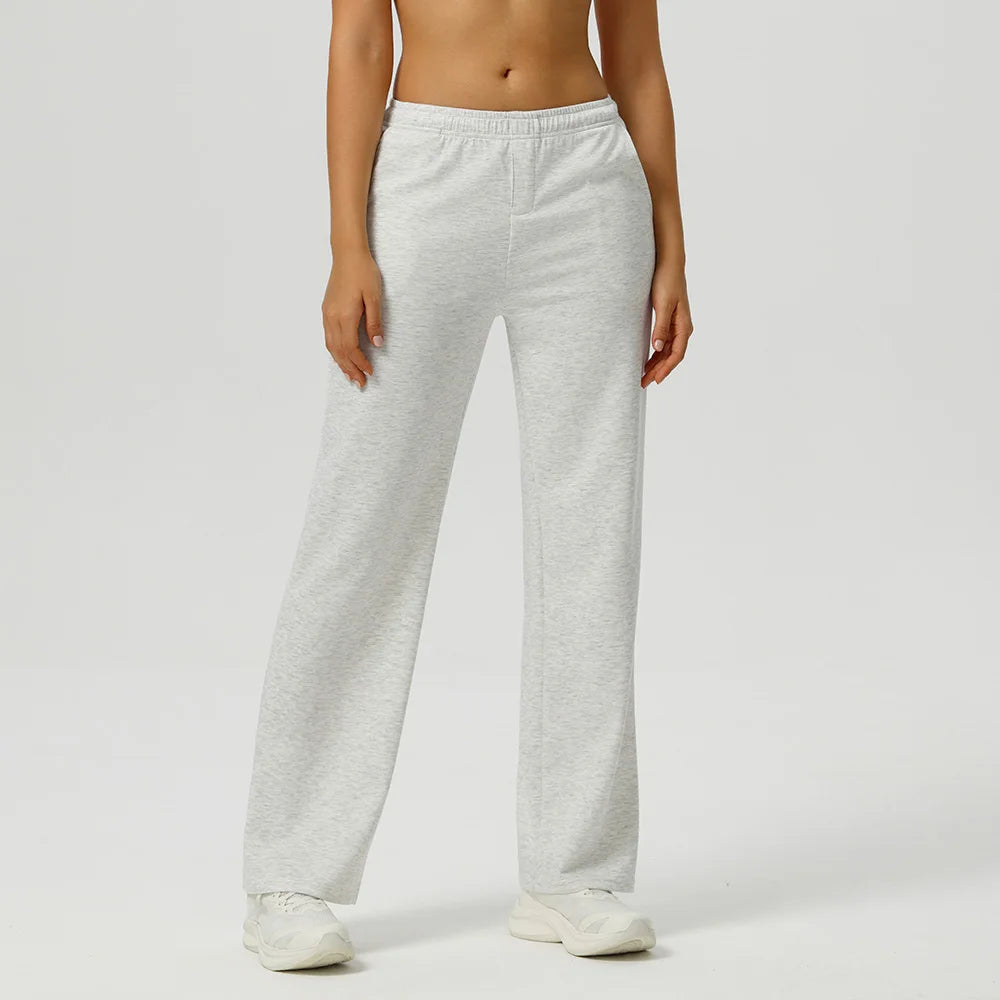 Flare Leggings Women Yoga Pants High Waist Breathable Wide Leg Pants Gym Sports Slim Flared Tight Pants Plus Size Dance Trousers