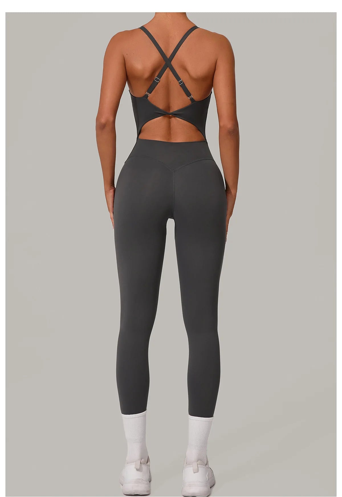 Yoga Set Women Tracksuit Sexy Backless One-piece Suit Female Rompers Quick Dry Yoga Clothing Workout Bodysuits Sports Jumpsuit