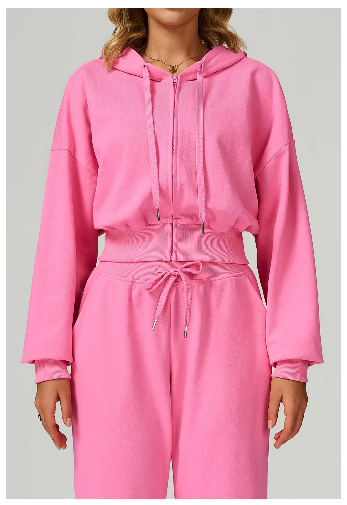 Winter Zipper Sports Hoodie for Women Hooded Long Sleeved Casual Loose and Versatile Hoodie Women Running and Fitness Sportswear