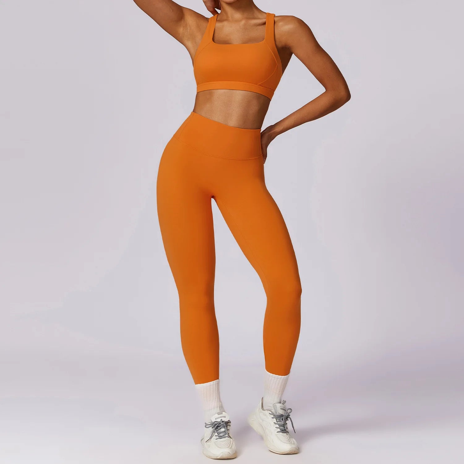 2/3PCS Yoga Set Gym Clothes Sportswear Yoga Suits For Women Tracksuit Fitness Set Tracksuits Sports Bra Gym Leggings Yoga Top
