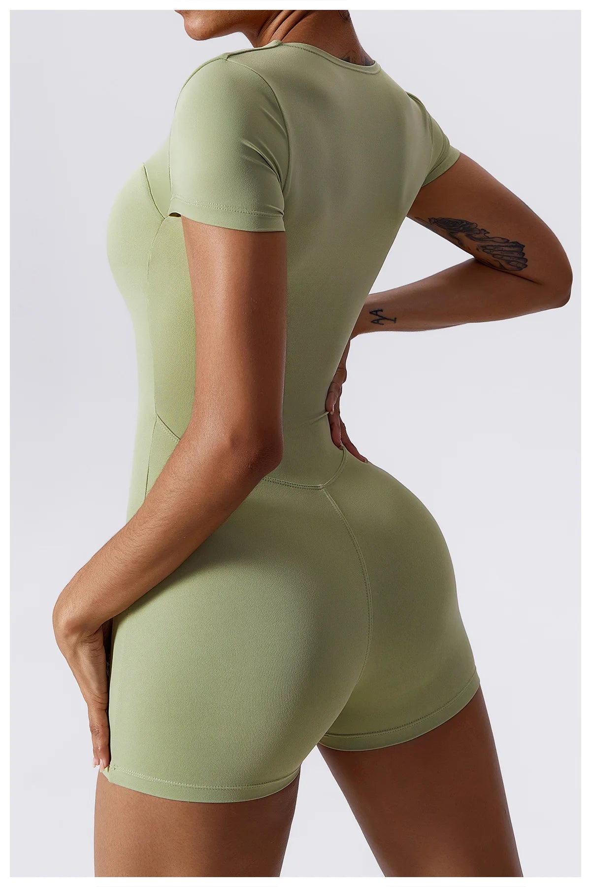 Yoga Set Women Jumpsuits Short One Piece Sports Suit Short Sleeve Gym Clothes Push Up Training Fitness Yoga Bodysuit Sportswear
