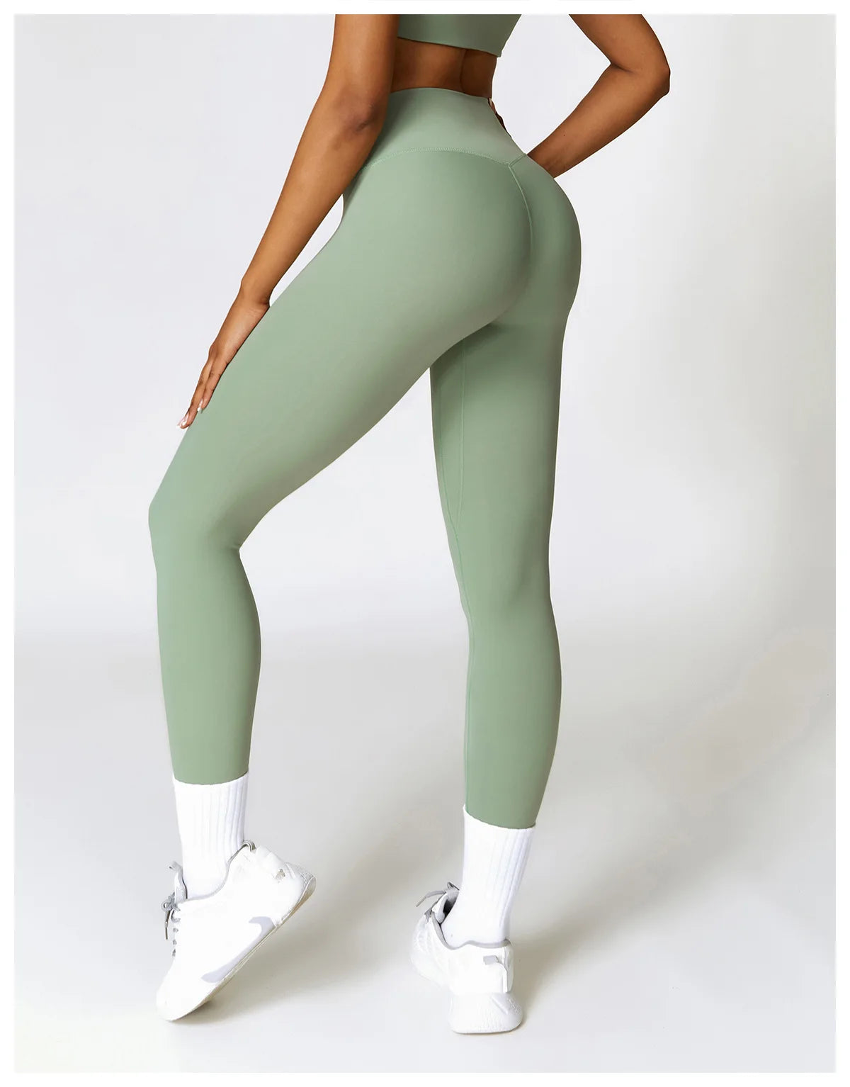 Yoga Pants Sports Leggings Women Running Fitness High Waist Seamless Gym Push Up Scrunch Butt Leggings Women Workout Tights