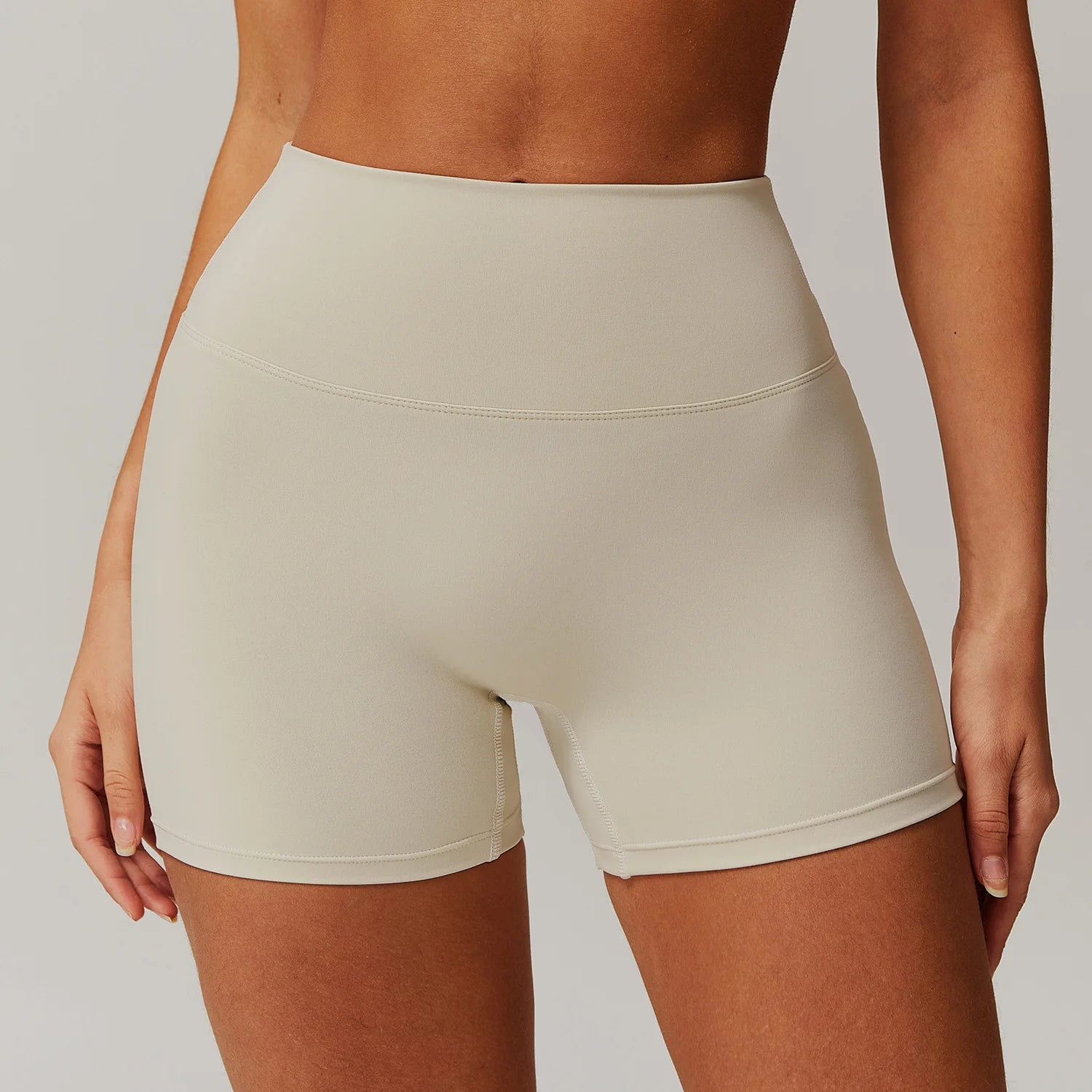 Women Sports Short Yoga Legging Shorts Squat Proof High Waist Fitness Tight Shorts Cycling Running Push Up Workout Gym Shorts