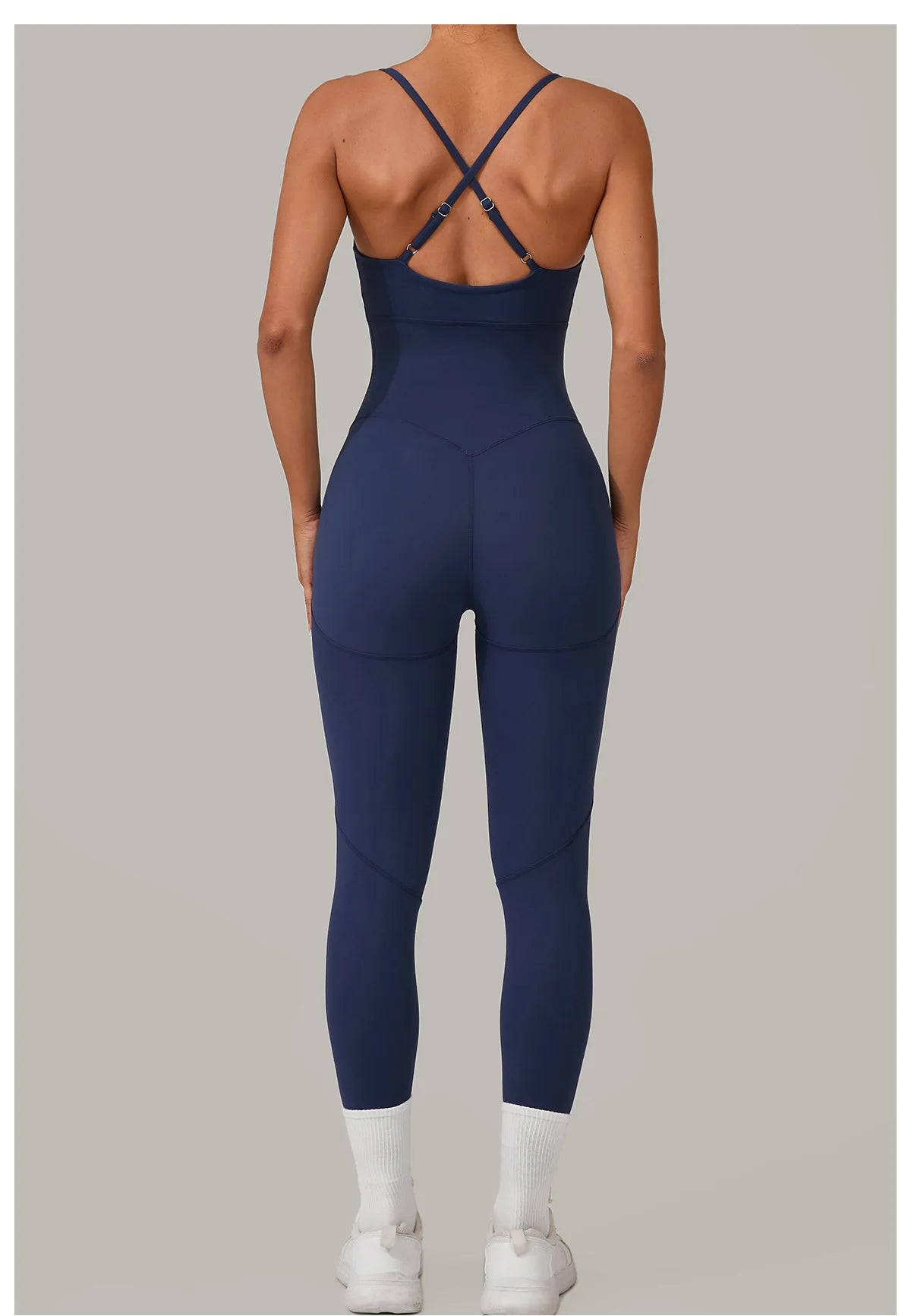 Women's Tracksuit Jumpsuits One-Piece Suit Sleeveless Yoga Set Gym Push Up Workout Clothes Fitness Bodysuit Sportswear Rompers