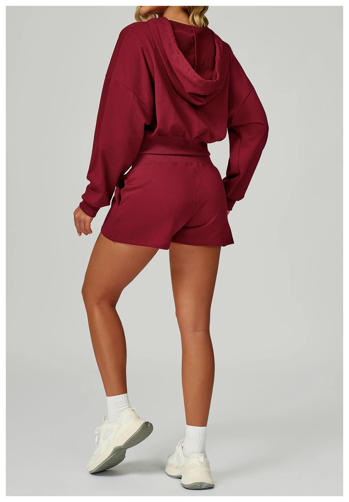 Winter High Waisted Sports Shorts Women's Pocket Drawstring Yoga Shorts Outdoor Sports Shorts Casual Versatile Running Shorts
