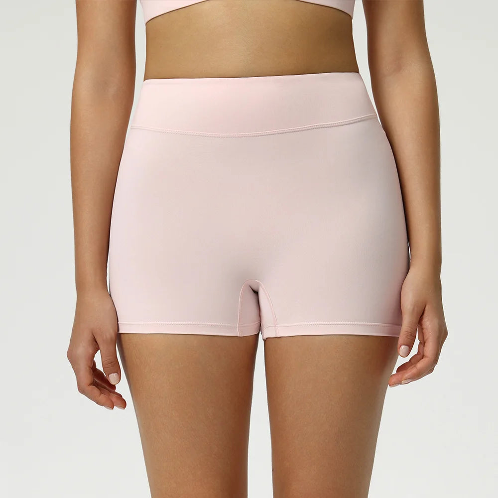 Women Yoga Shorts High Waist Workout Shorts Fitness Yoga Lift Butt Fitness Ladies Yoga Gym Running Impact Short Pants Sportswear