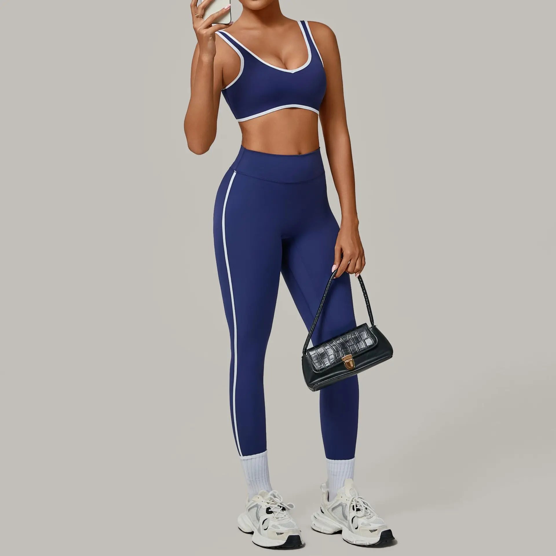 Sportswear Women Tracksuits Yoga Set 2 Pieces Gym Clothes Sports Suits Push Up Yoga Suits Fitness Set Sports Bra Gym Leggings