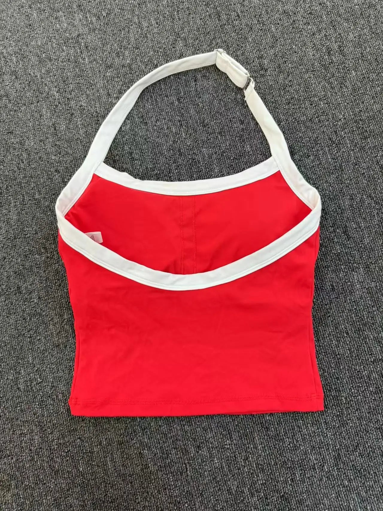 Women Sports Bra Hanging Neck Top Push Up Fitness Yoga Bra Color Blocked Underwear Gym Sport Tops Women Running Vest Bralette
