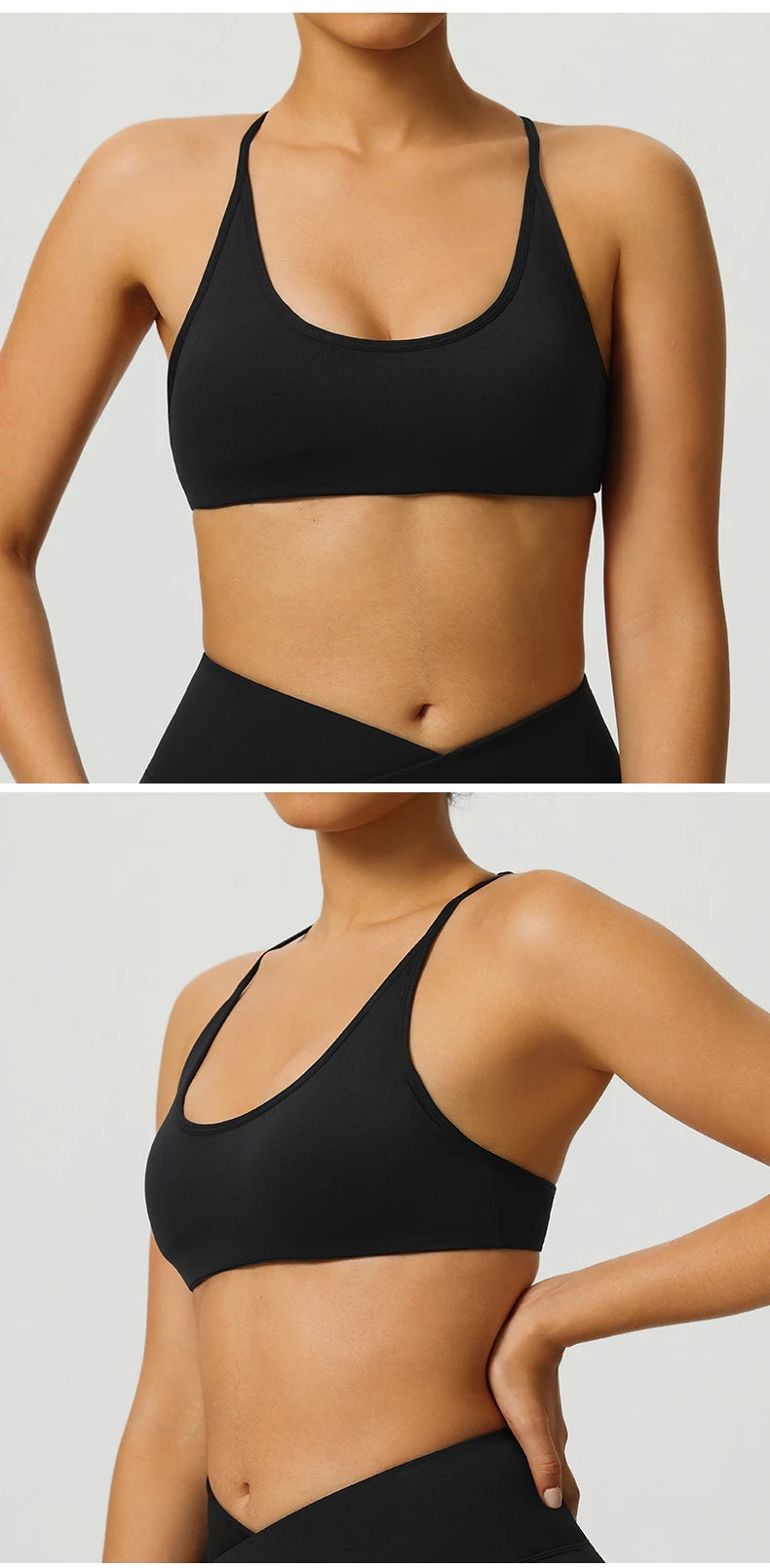 Women Underwear Breathable Sports Bra Shockproof Fitness Tops Push Up Gym Crop Top Brassiere Sport Bras Gym Workout Top Yoga Bra