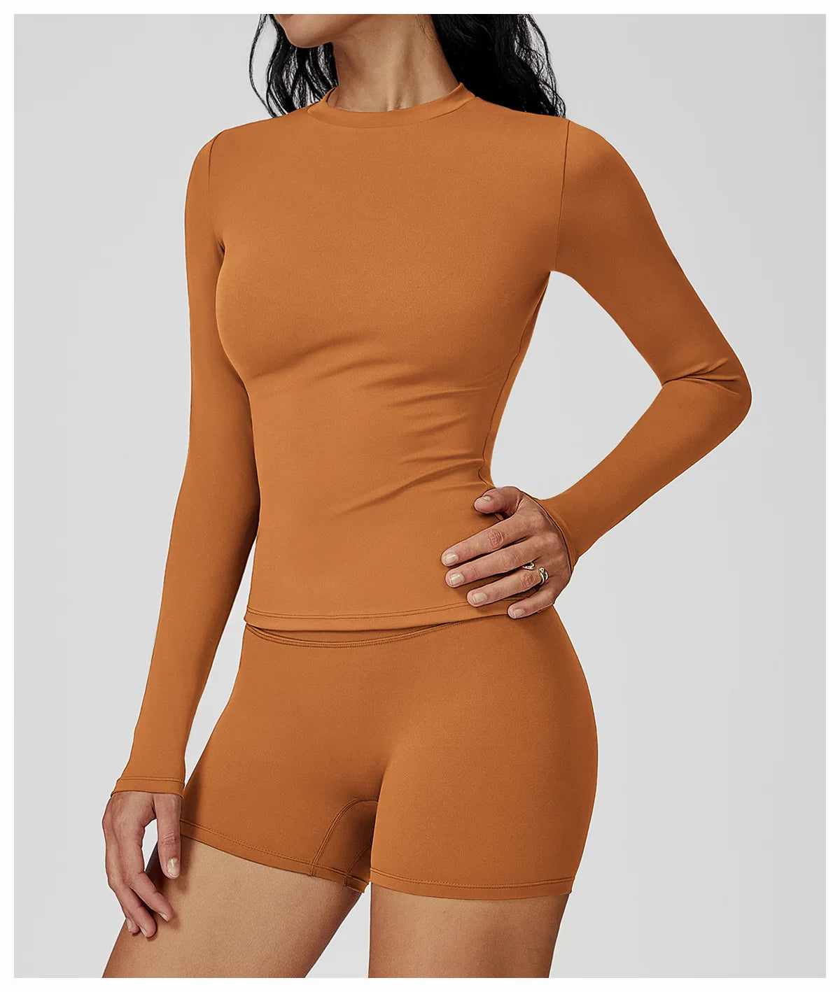 Yoga Shirts For Women Long Sleeve Fitness Running Push Up Gym Shirts Female Workout Breathable High Elastic Sports Top