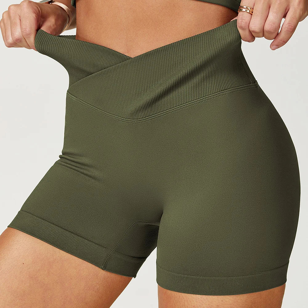 Women Shorts Seamless High Waist Sports Shorts For Women Cycling Jogging Fitness Push Up Gym Shorts Leggings Women Yoga Clothing