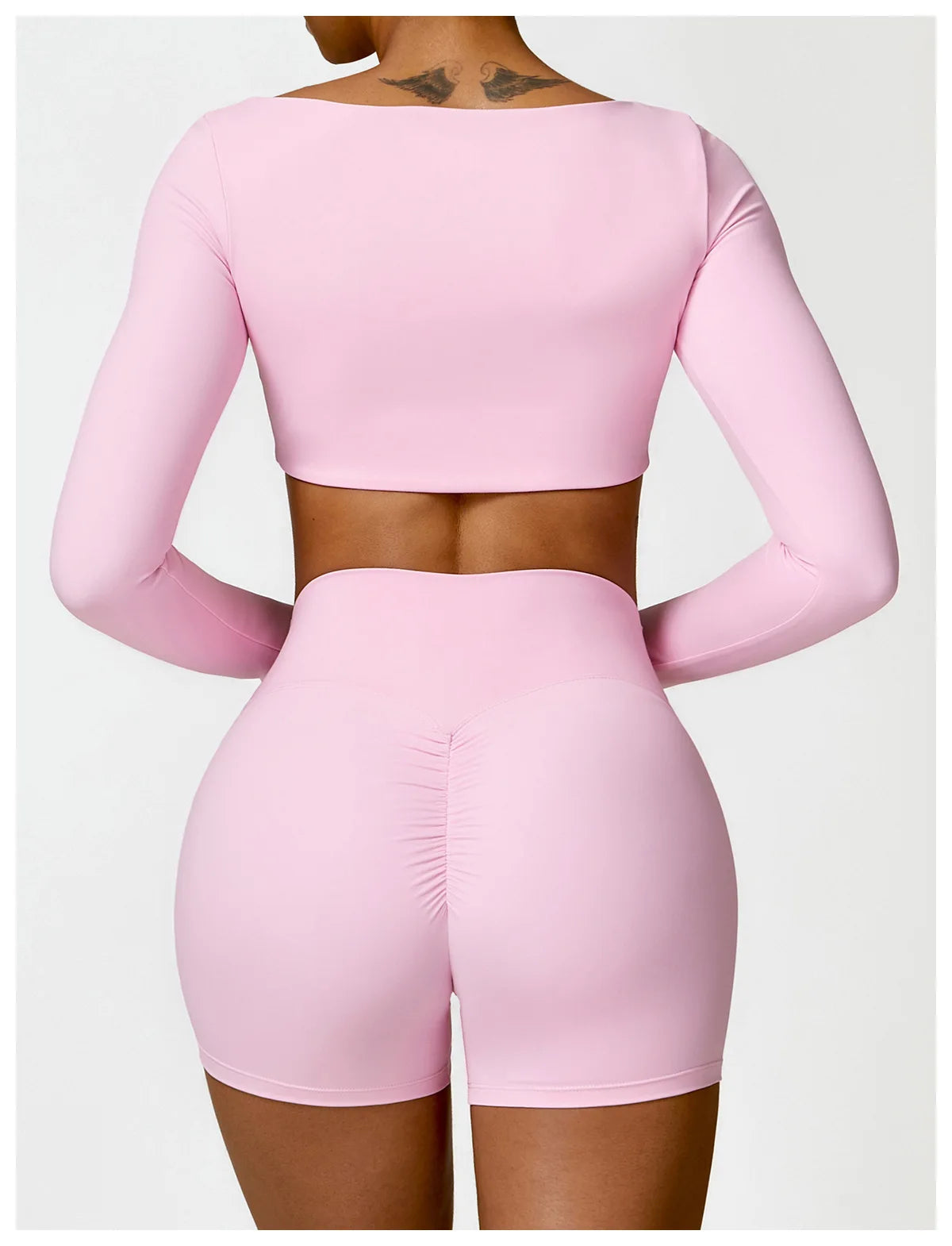 Winter Yoga Long sleeved Women's Outdoor Running Fitness Wear T-shirt Long sleeved Yoga Shirt Gym Push Up Workout Sports Top